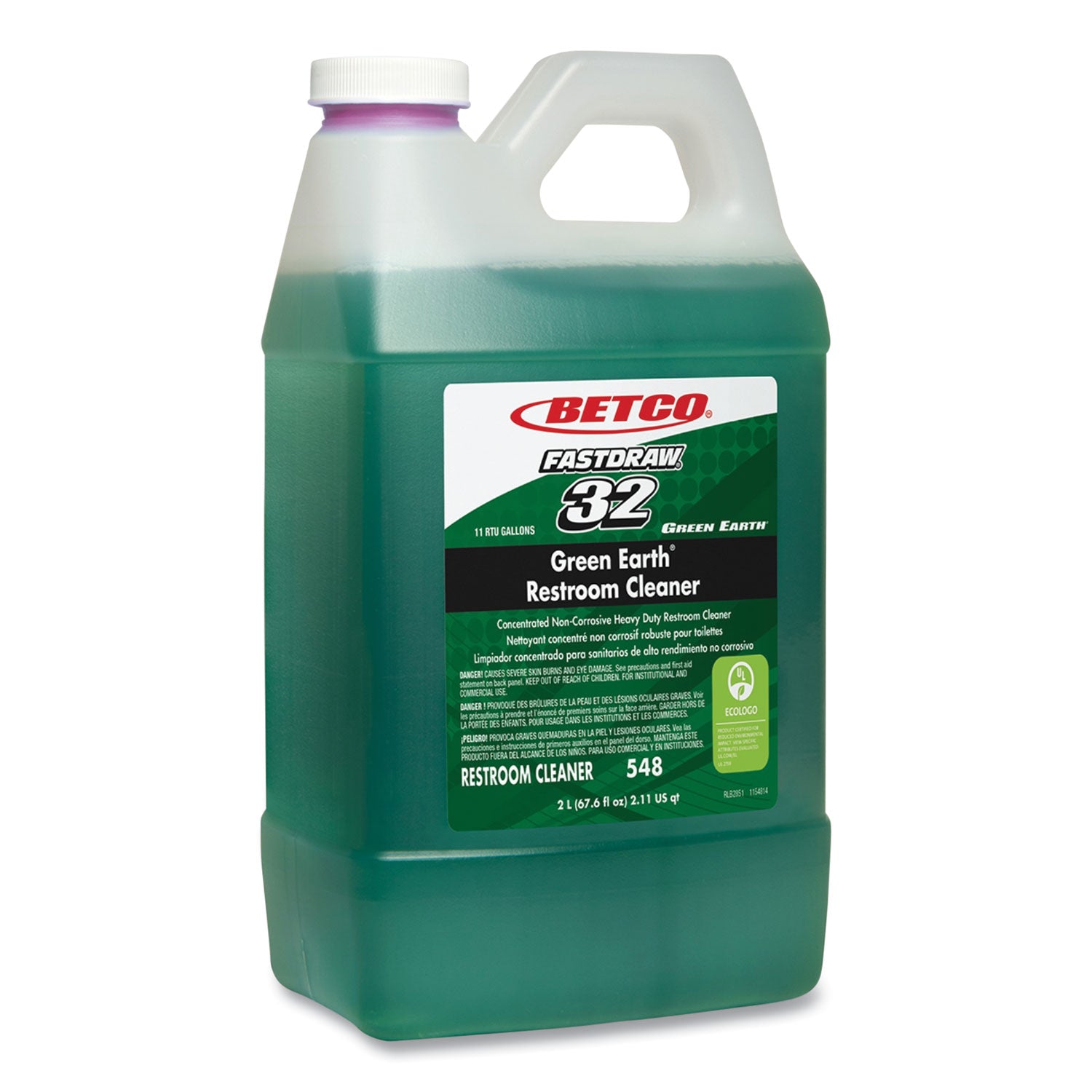 fastdraw-32-green-earth-restroom-cleaner-citrus-floral-2-l-bottle-4-carton_bet5484700 - 1