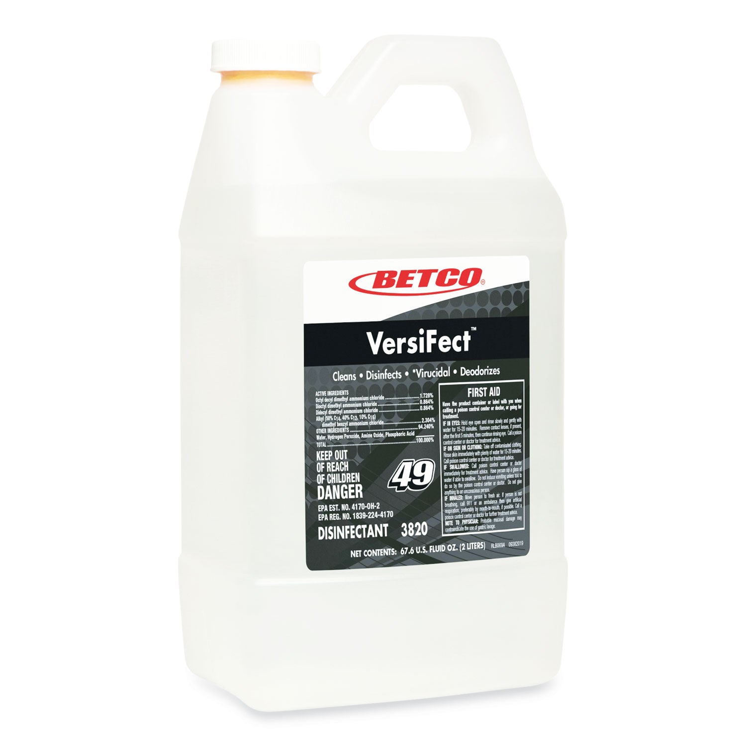 versifect-cleaner-disinfectant-fresh-scent-2-l-bottle-4-carton_bet38204700 - 1