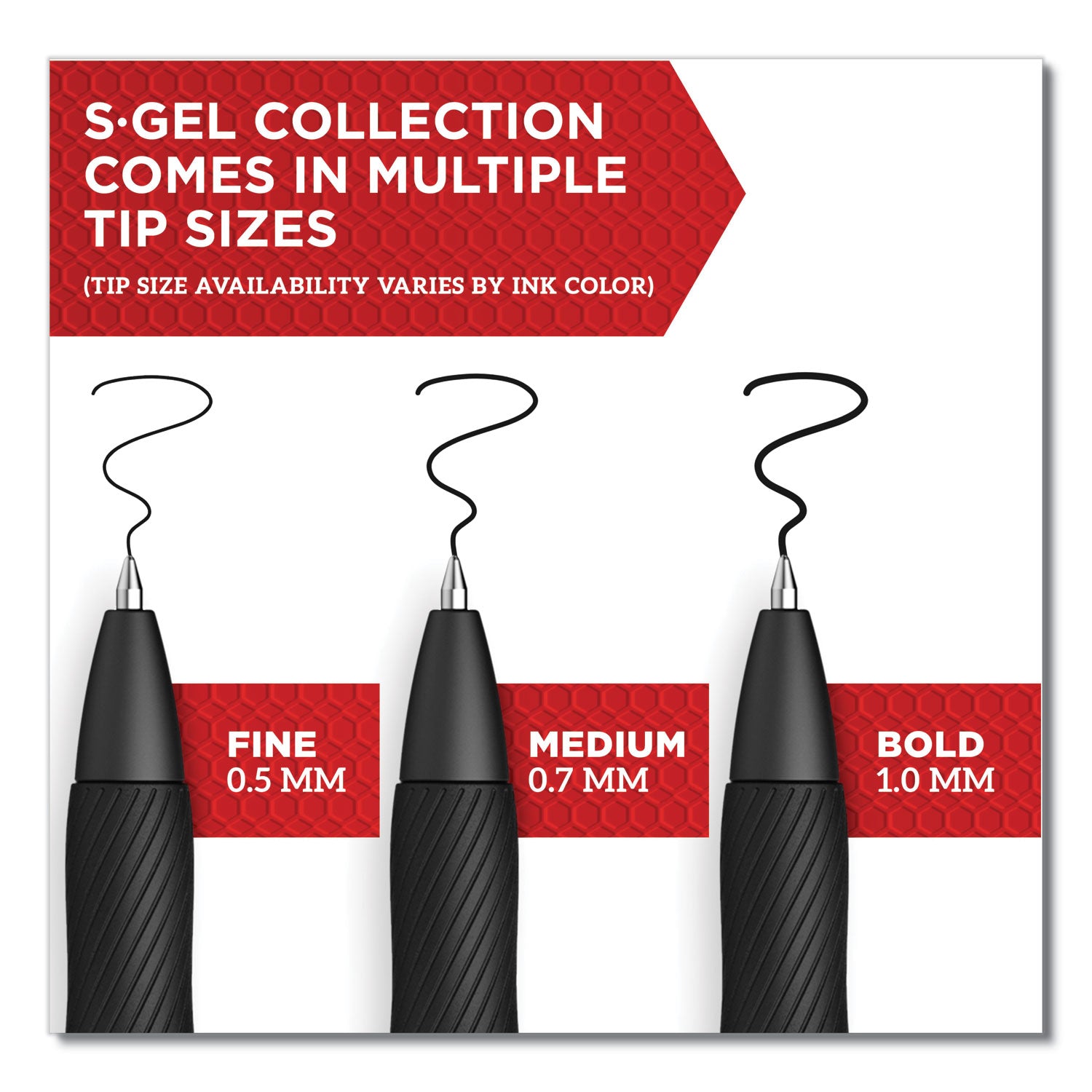 s-gel-high-performance-gel-pen-retractable-medium-07-mm-blue-ink-black-barrel-4-pack_san2096172 - 2