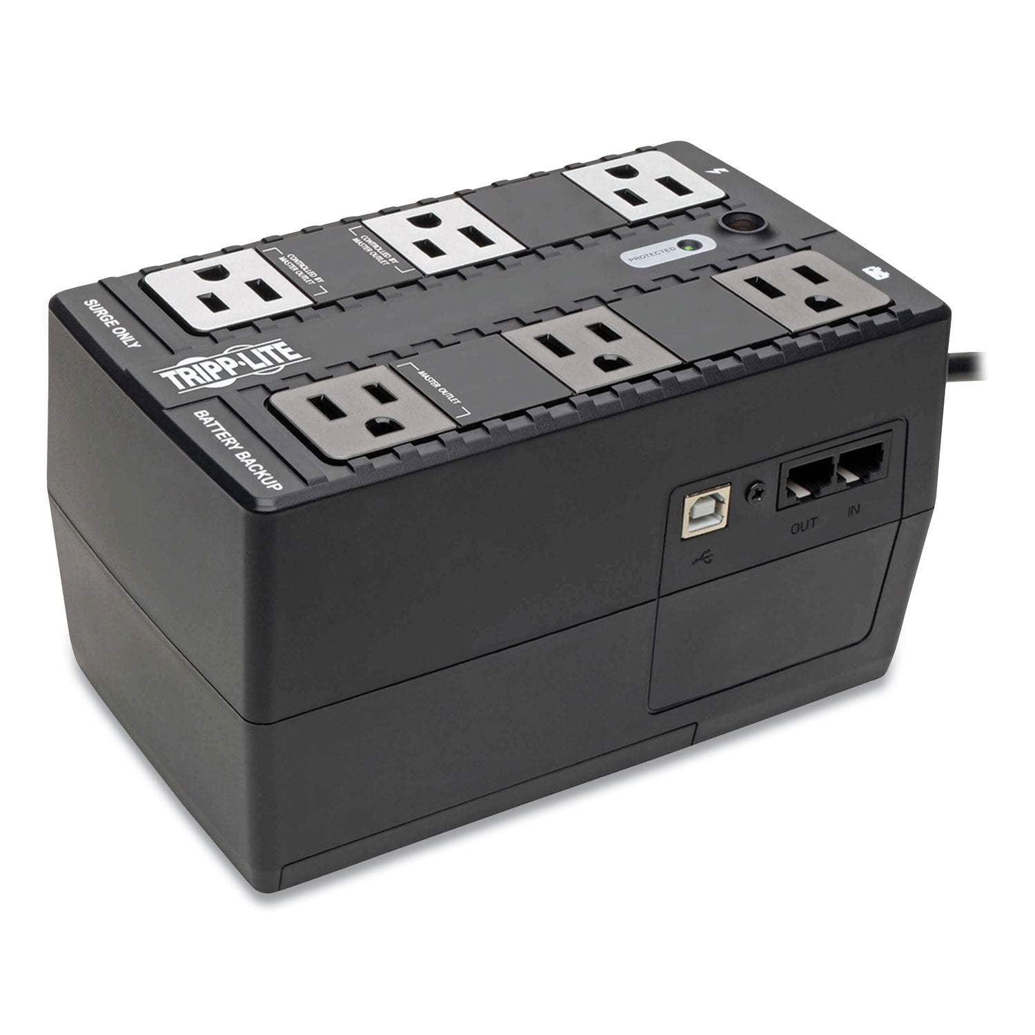 ECO Series Energy-Saving Standby UPS, 6 Outlets, 350 VA, 316 J -