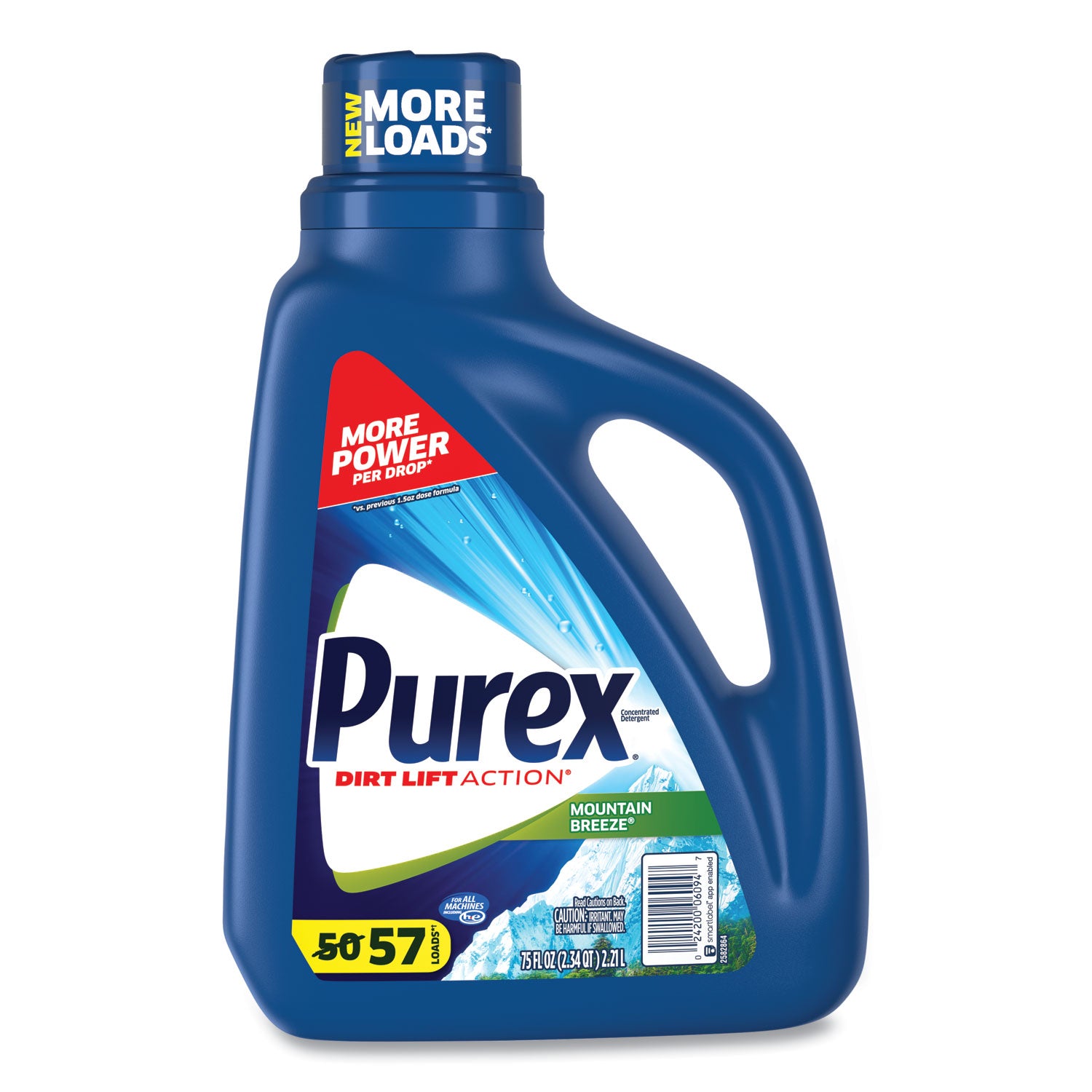 liquid-laundry-detergent-mountain-breeze-75-oz-bottle-6-carton_dia06094ct - 1