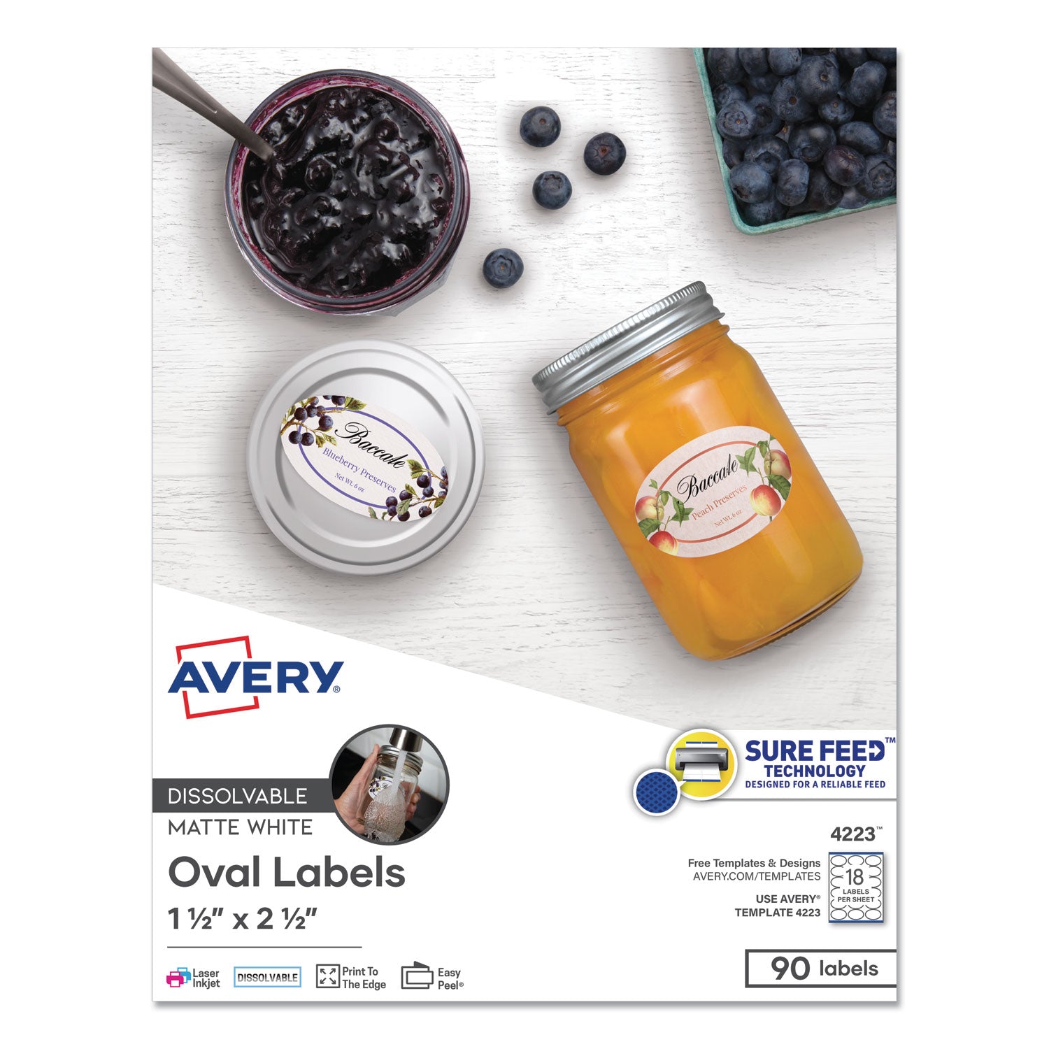 white-dissolvable-labels-w-sure-feed-15-x-25-oval-white-90-pk_ave4223 - 1