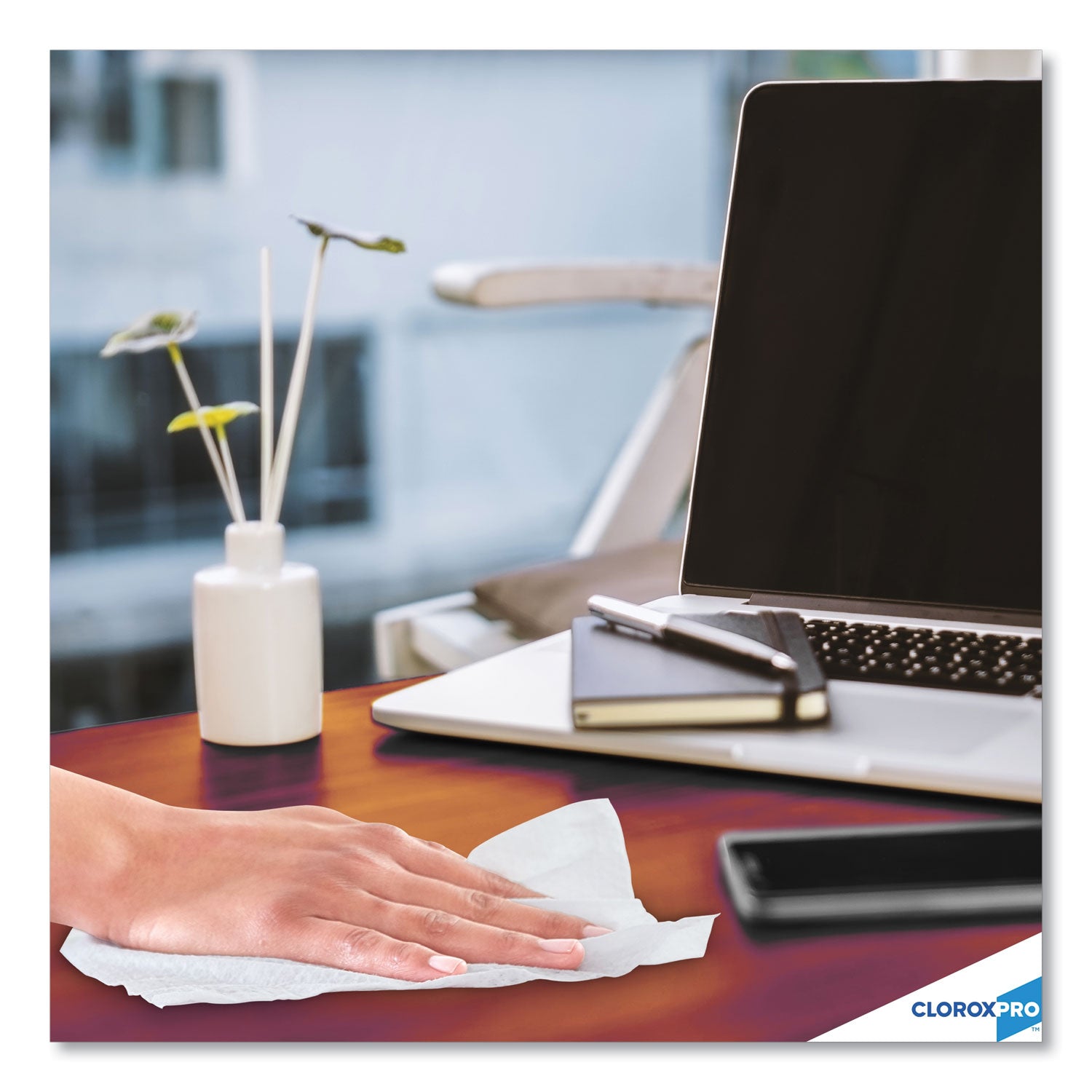 Disinfecting Wipes, 1-Ply, 7 x 8, Fresh Scent, White, 75/Canister -