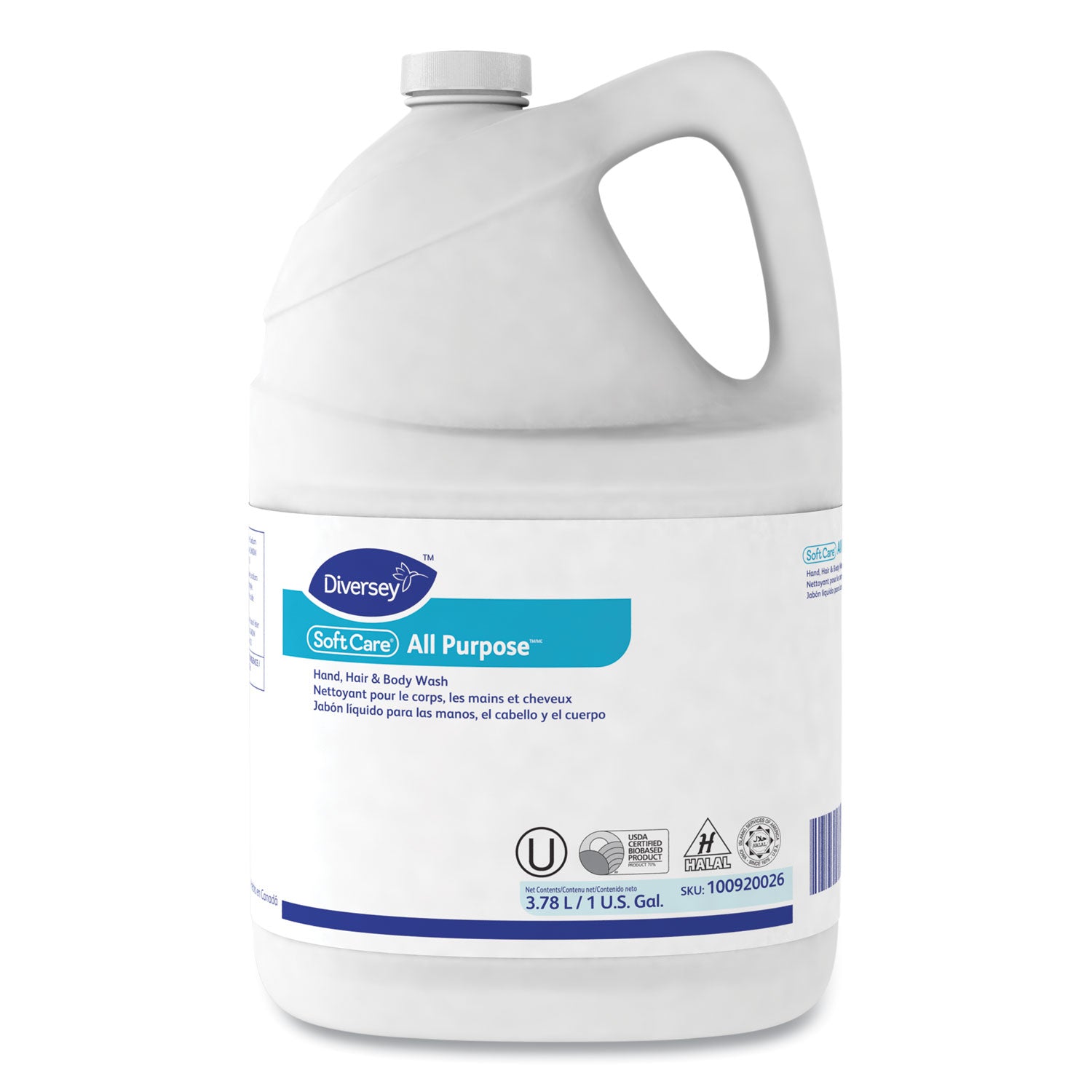 soft-care-all-purpose-liquid-gentle-floral-1-gal-bottle-4-carton_dvo100920026 - 1