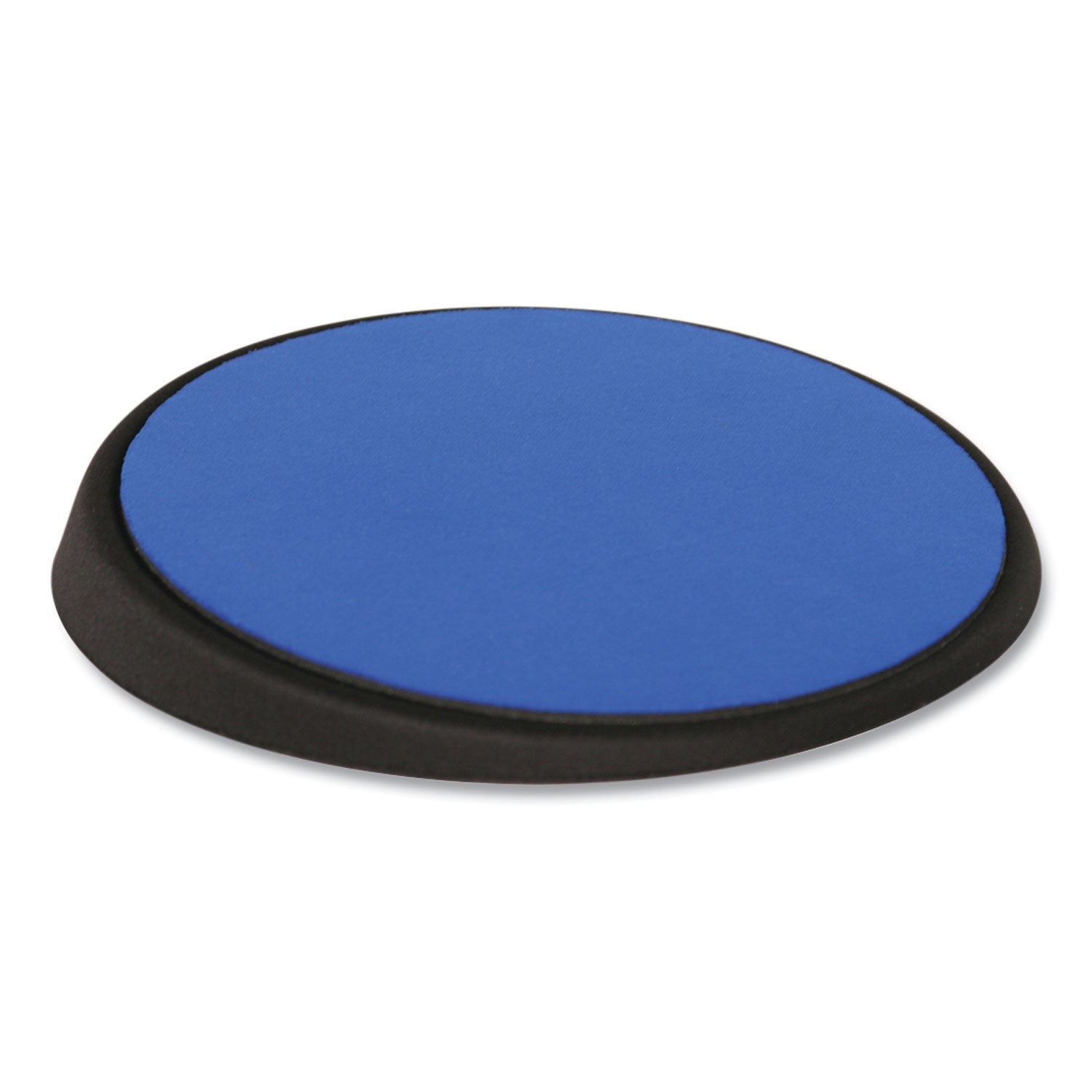Wrist Aid Ergonomic Circular Mouse Pad, 9" dia., Cobalt -