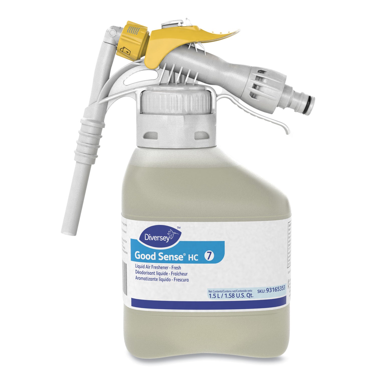 Good Sense Liquid Odor Counteractant, Fresh, 1.5 L RTD Bottle, 2/Carton -