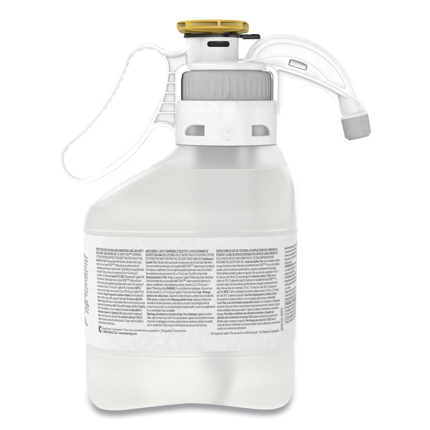 PERdiem Concentrated General Cleaner with Hydrogen Peroxide, 47.34 oz, Bottle, 2/Carton -