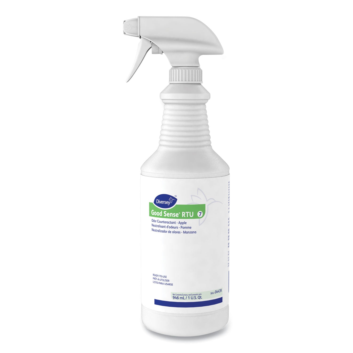 Good Sense RTU Liquid Odor Counteractant, Apple Scent, 32 oz Spray Bottle -