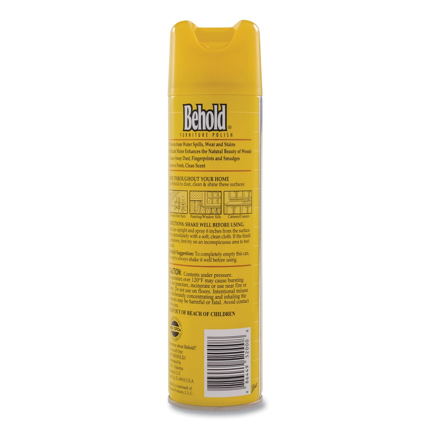 behold-furniture-polish-lemon-125-oz-aerosol-spray-6-carton_dvocb520009 - 2