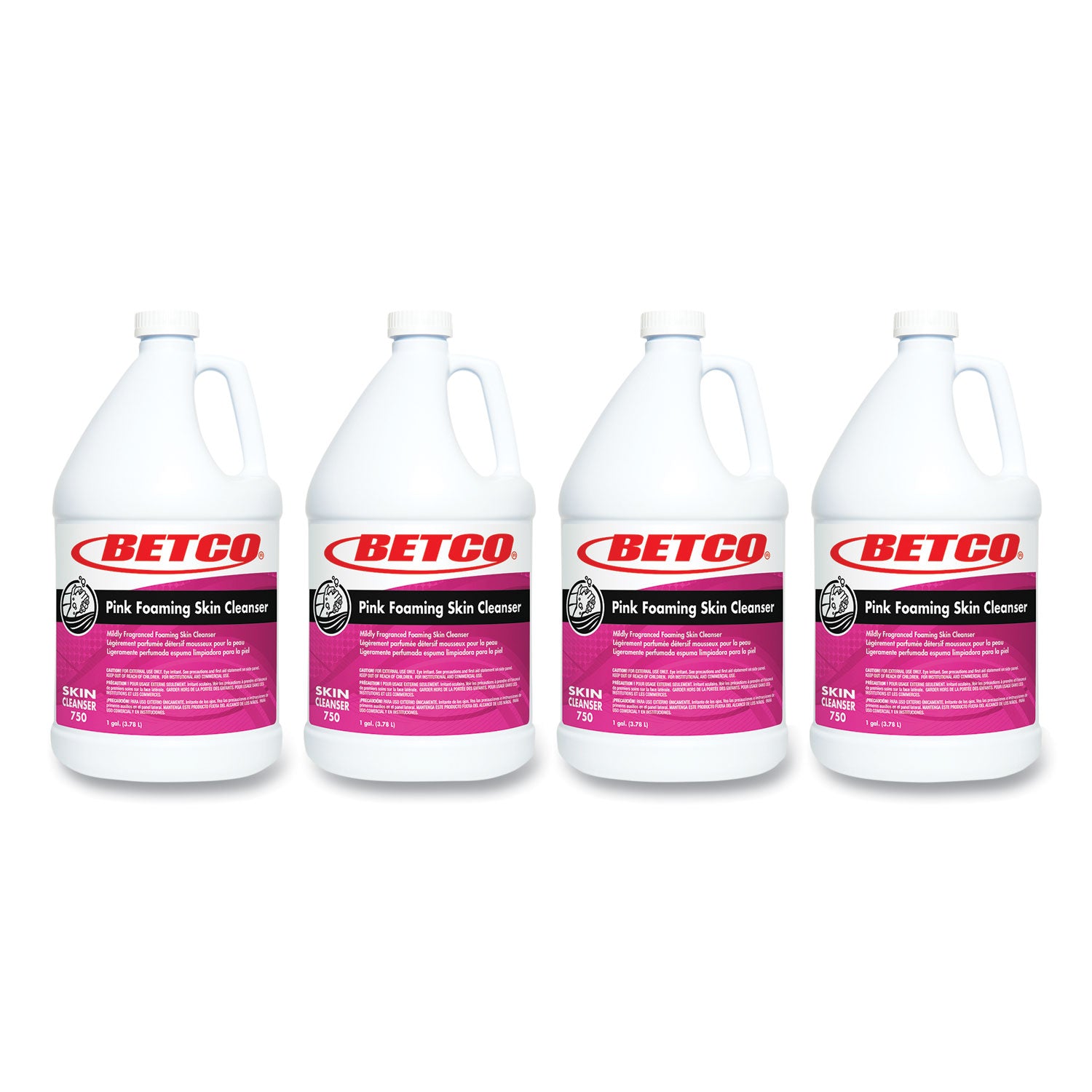 pink-foaming-skin-cleanser-fresh-1-gal-bottle-4-carton_bet7500400 - 1
