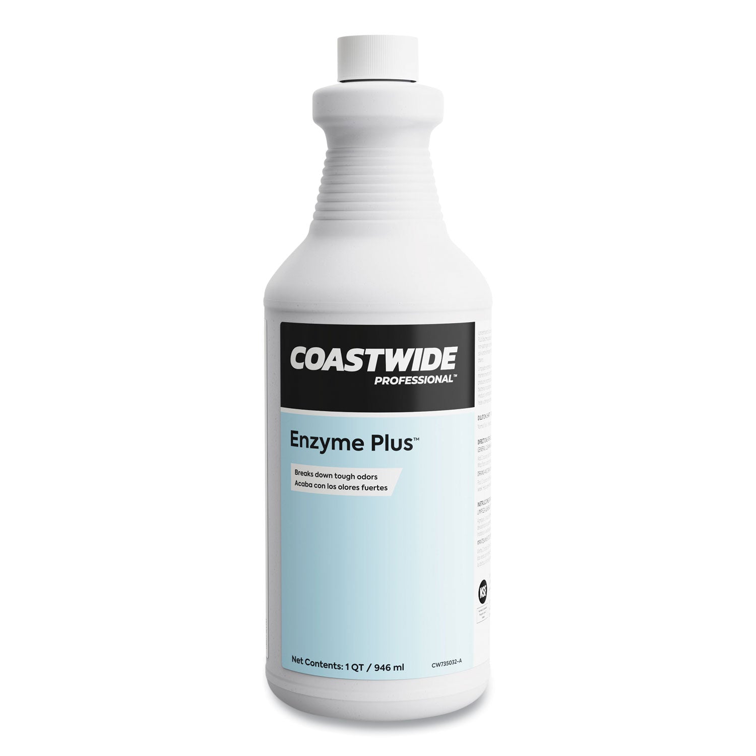 enzyme-plus-multi-purpose-concentrate-lemon-scent-1-qt-bottle-6-carton_cwz24425446 - 1