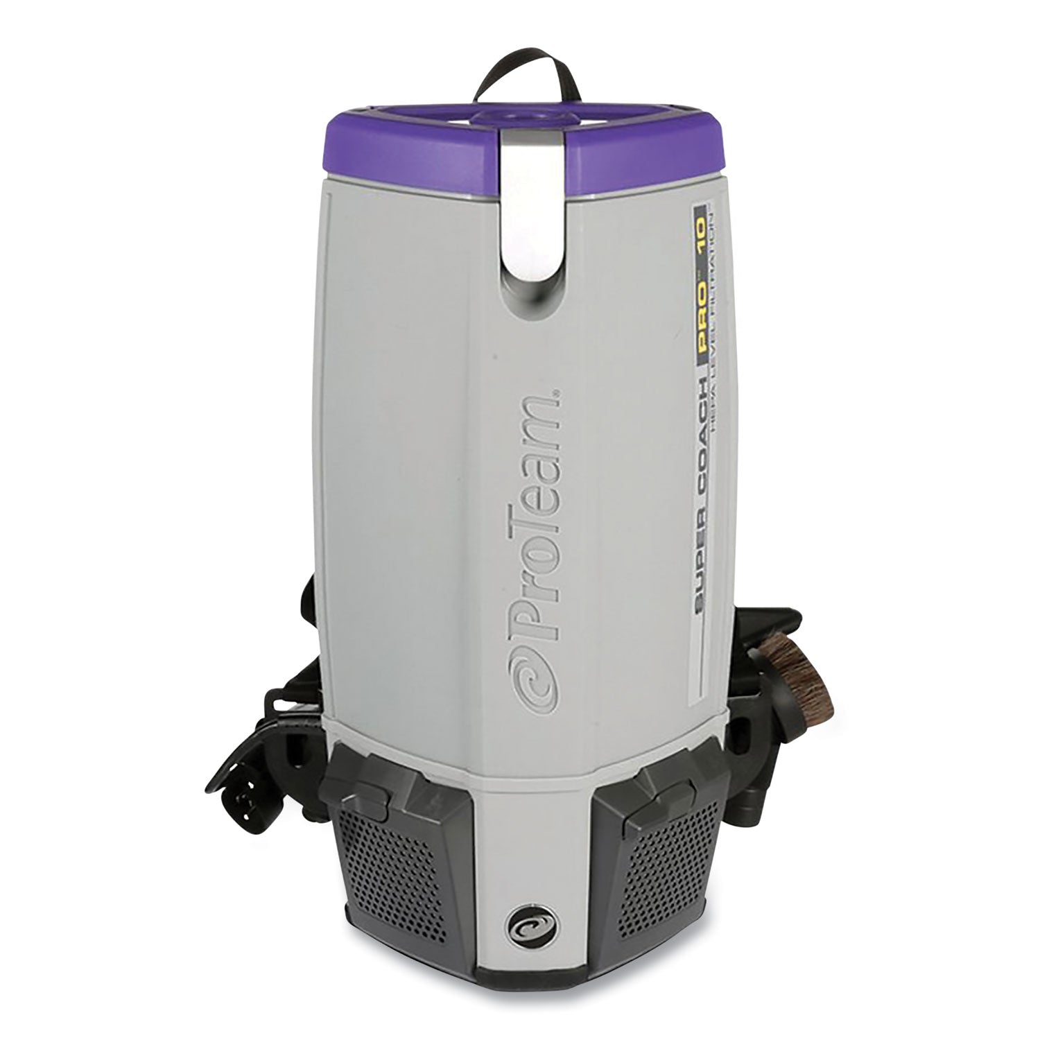 super-coach-pro-10-backpack-vacuum-with-xover-fixed-length-two-piece-wand-10-qt-tank-capacity-gray-purple_ptm107304 - 1