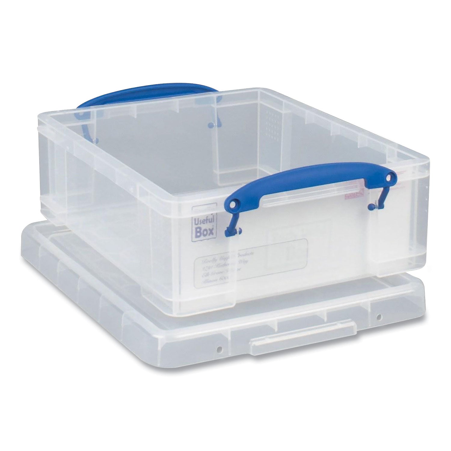 snap-lid-storage-bin-214-gal-11-x-14-x-5-clear-blue-5-pack_rua81cpk5cb - 1