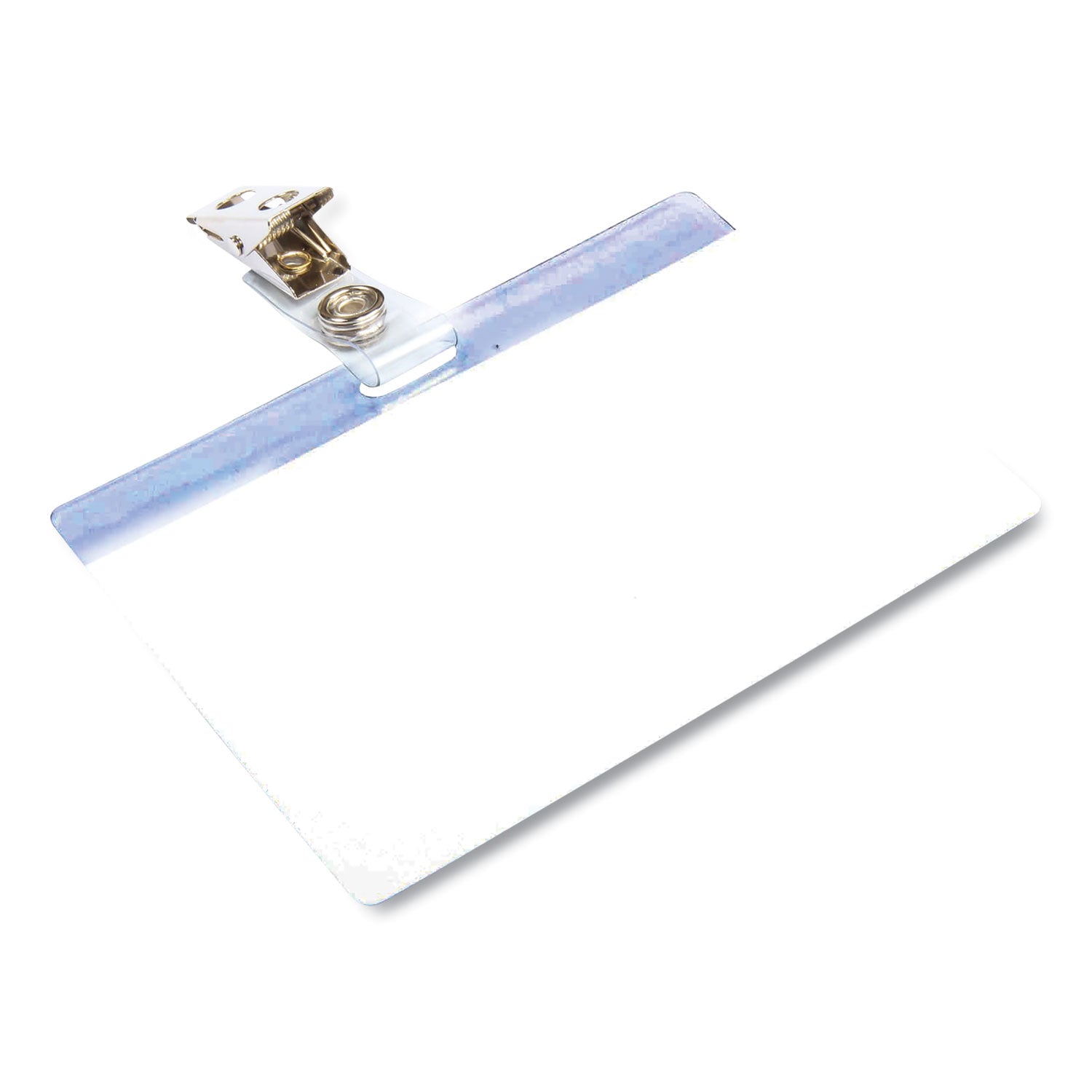 self-laminating-badge-holder-horizontal-35-x-225-clear-25-pack_srxbau62916 - 2