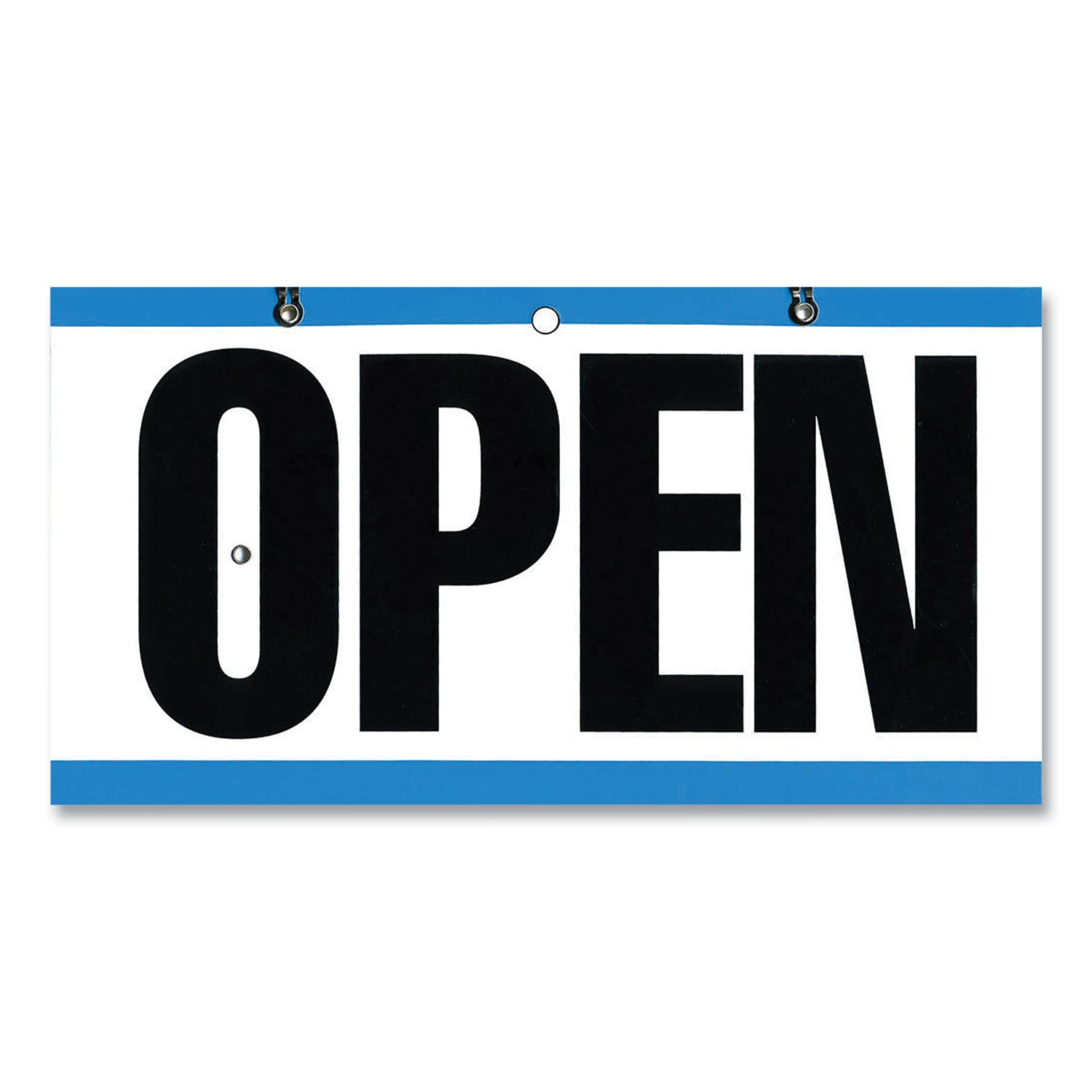 open-closed-outdoor-sign-116-x-6-blue-white-black_csc098013 - 1