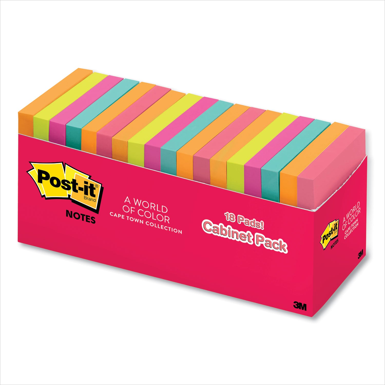 original-pads-in-poptimistic-colors-cabinet-pack-3-x-3-100-sheets-pad-18-pads-pack_mmm65418ctcp - 1