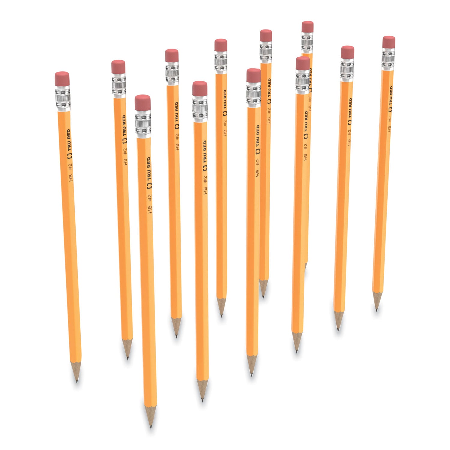 wooden-pencil-hb-#2-black-lead-yellow-barrel-dozen_tud24424021 - 1