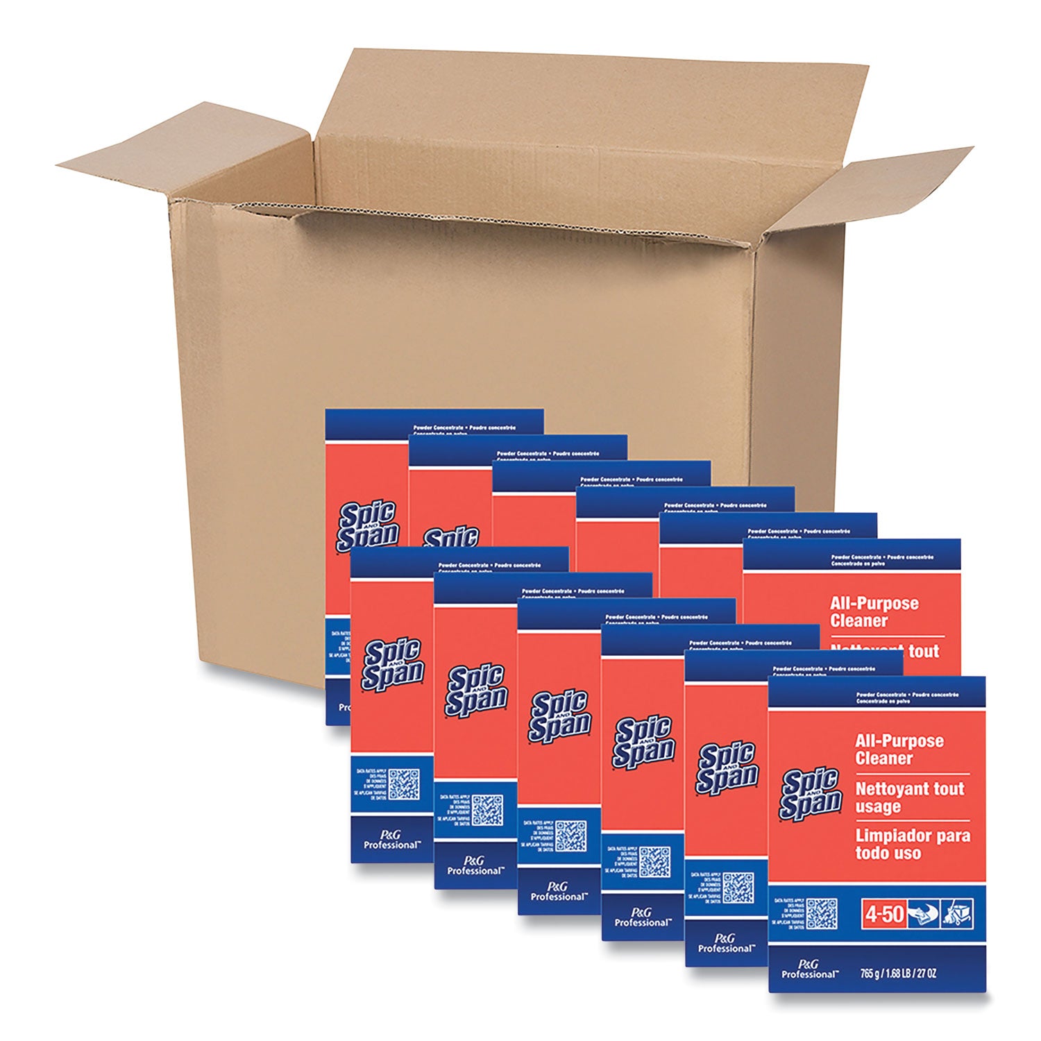 All-Purpose Floor Cleaner, 27 oz Box, 12/Carton -