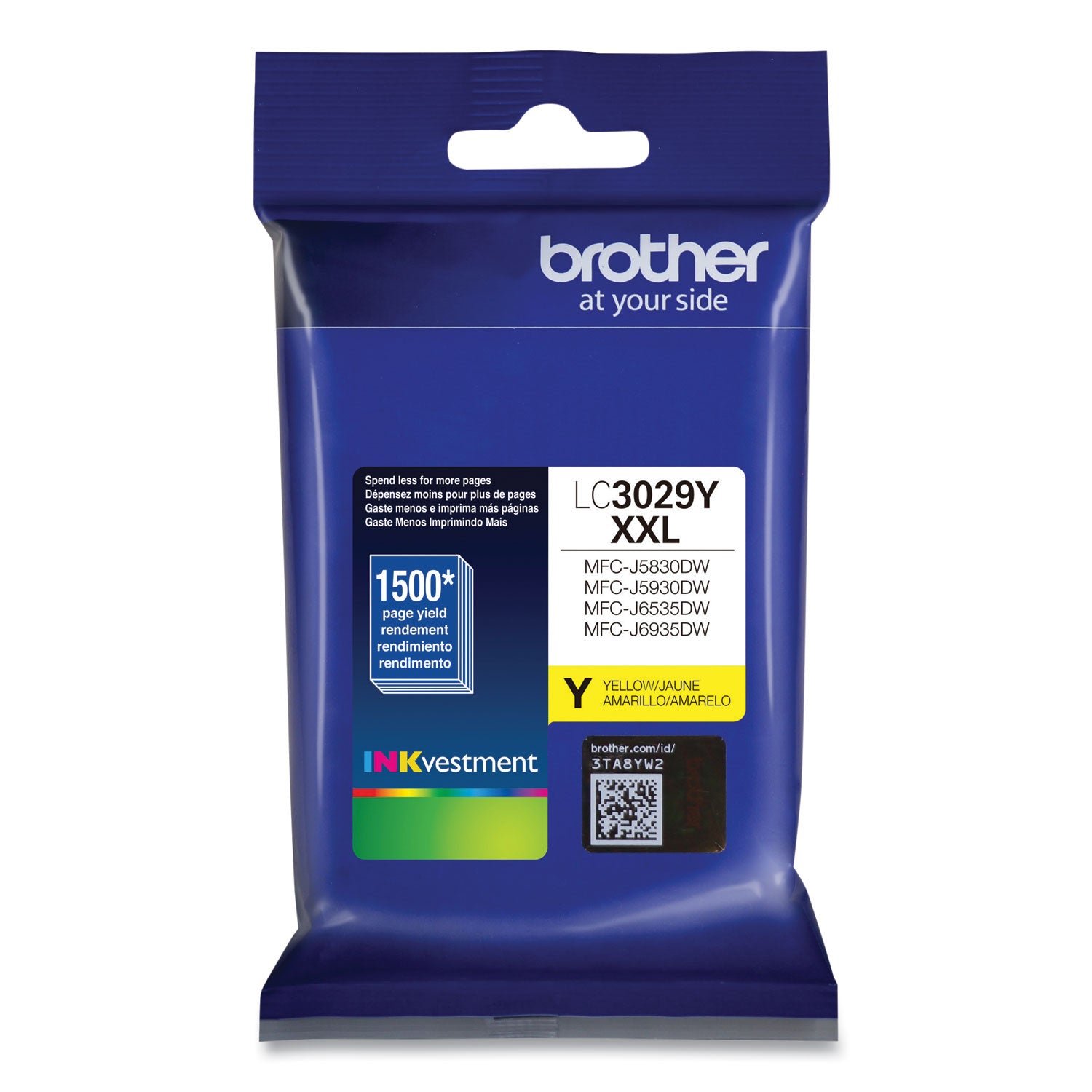 lc3029y-inkvestment-super-high-yield-ink-1500-page-yield-yellow_brtlc3029y - 1