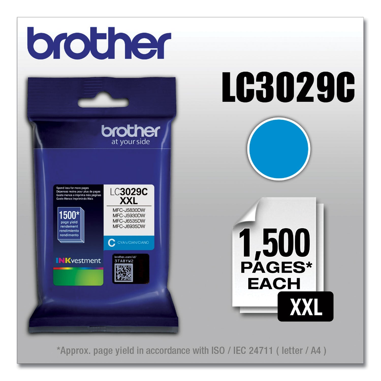 lc3029c-inkvestment-super-high-yield-ink-1500-page-yield-cyan_brtlc3029c - 2