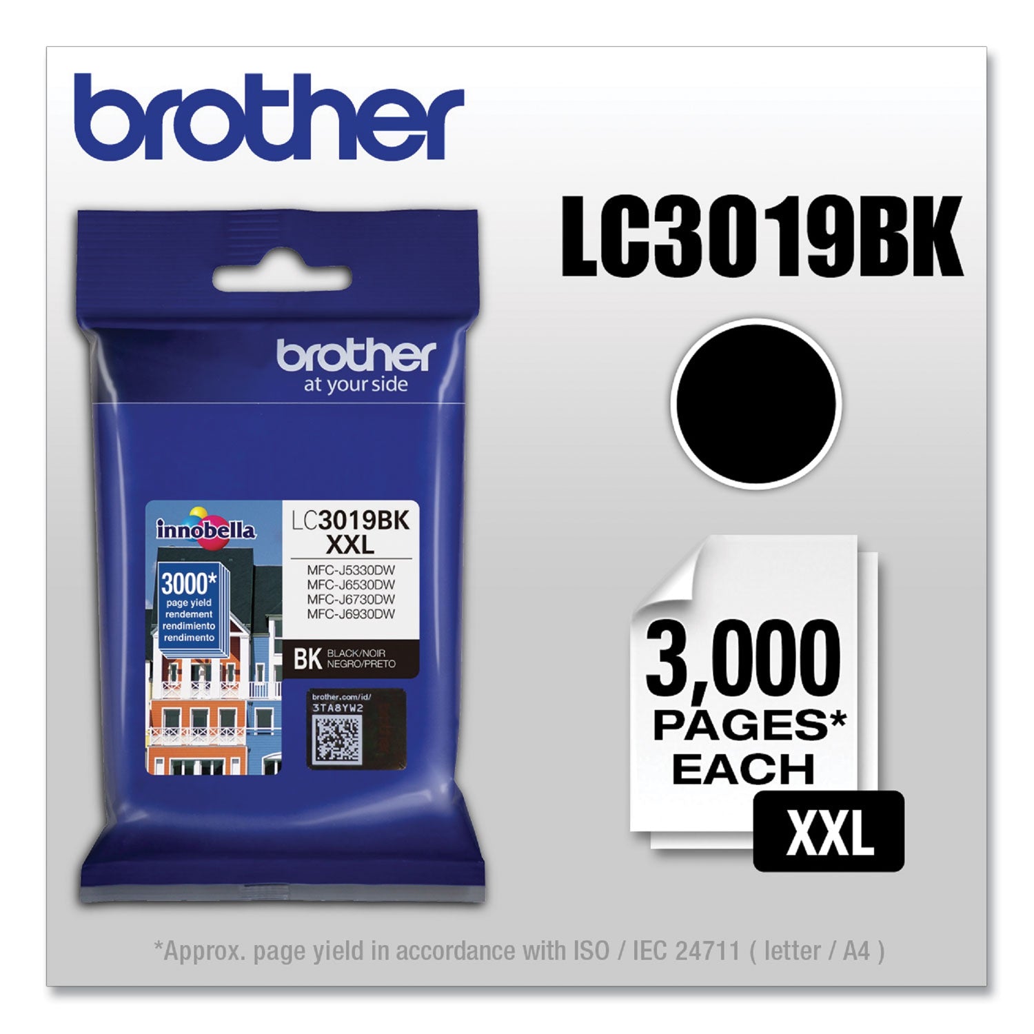 lc3019bk-innobella-super-high-yield-ink-2800-page-yield-black_brtlc3019bk - 1