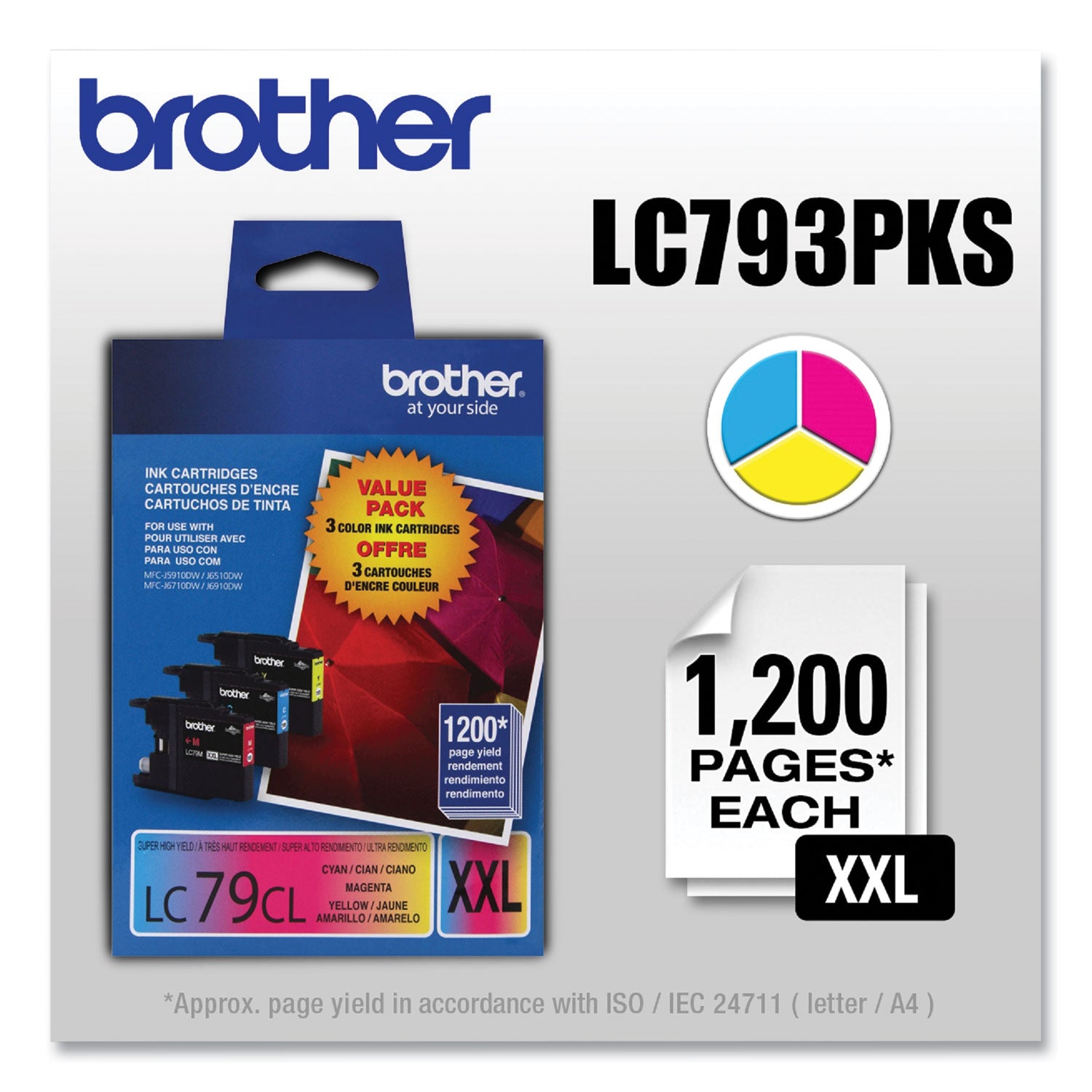 lc793pks-innobella-super-high-yield-ink-1200-page-yield-cyan-magenta-yellow_brtlc793pks - 2