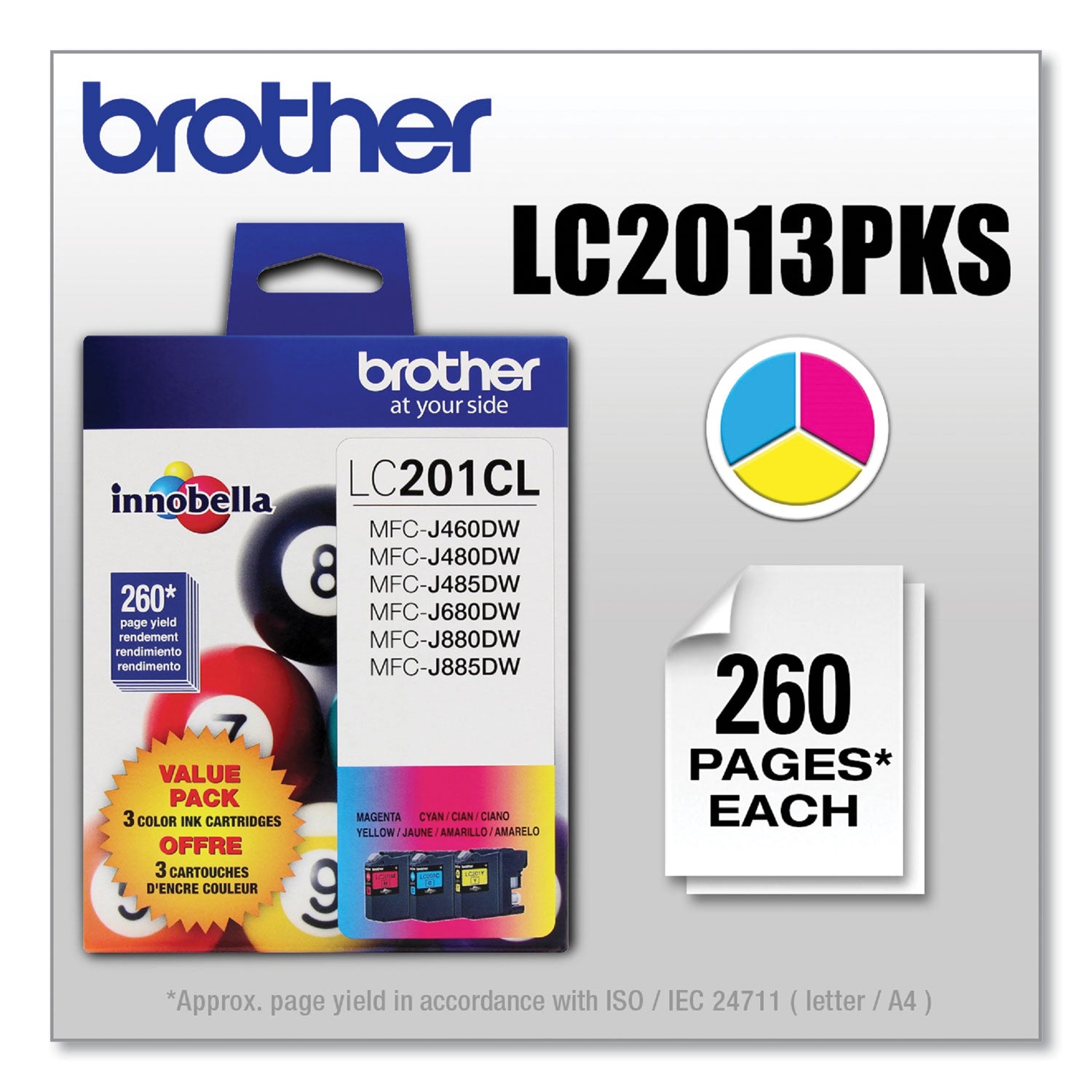lc2013pks-innobella-ink-260-page-yield-cyan-magenta-yellow_brtlc2013pks - 1