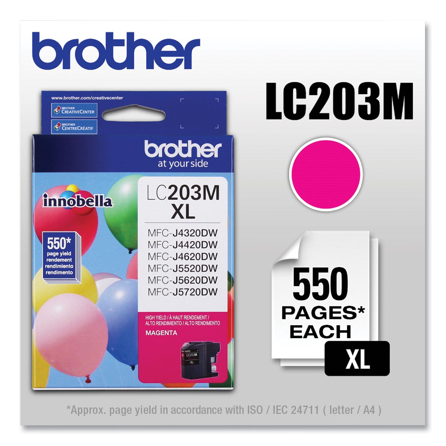 lc203m-innobella-high-yield-ink-550-page-yield-magenta_brtlc203m - 2