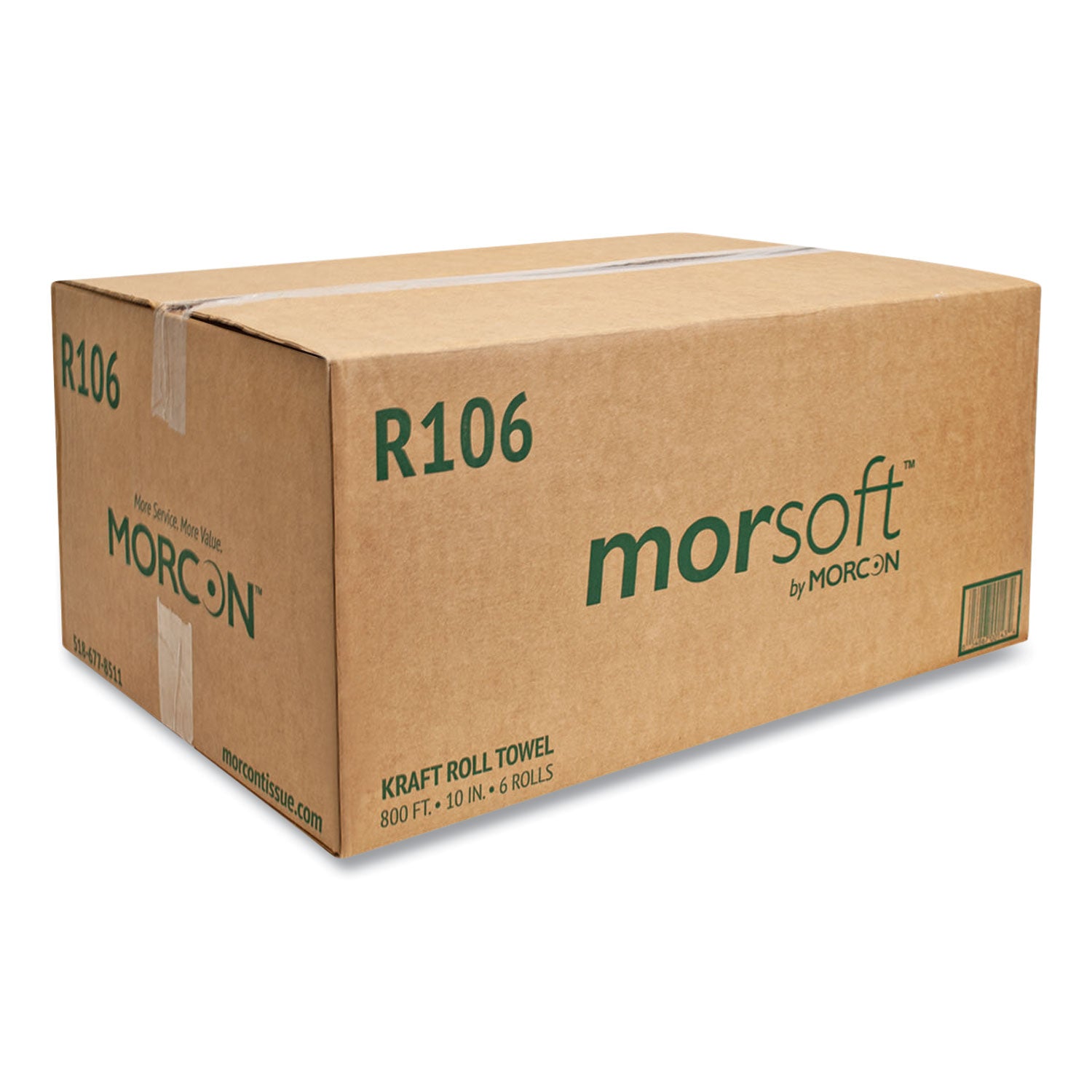 10-inch-roll-towels-1-ply-10-x-800-ft-kraft-6-rolls-carton_morr106 - 2