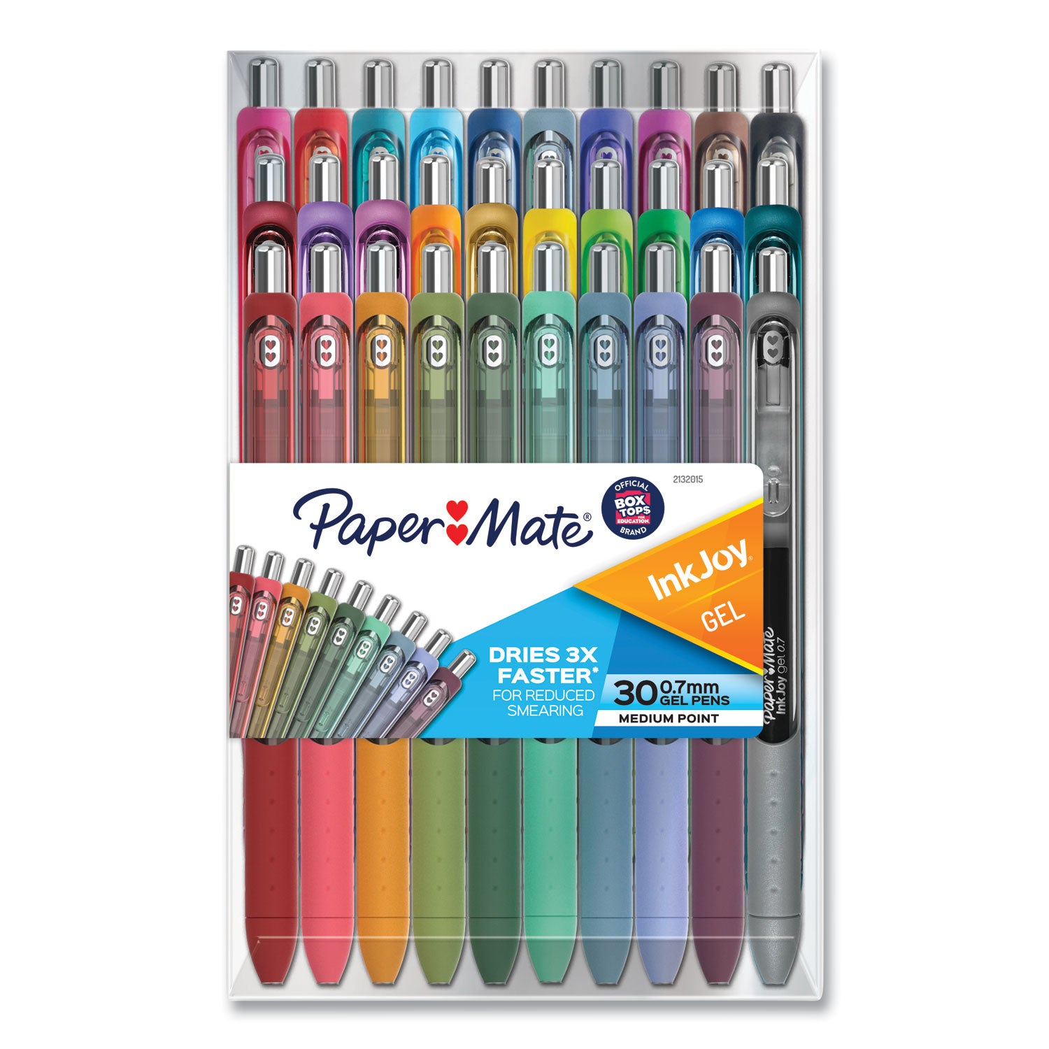inkjoy-gel-pen-retractable-medium-07-mm-assorted-ink-and-barrel-colors-30-pack_pap2132015 - 1