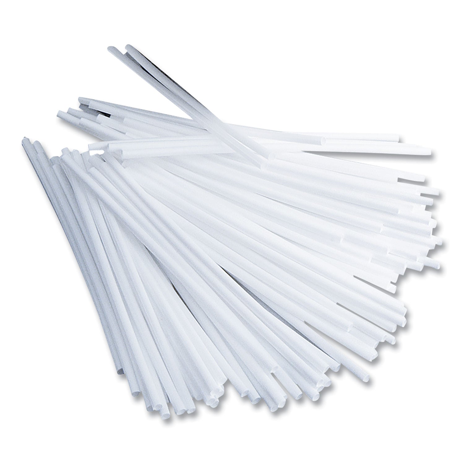Plastic Stir Sticks, 5", White, 1,000/Box -