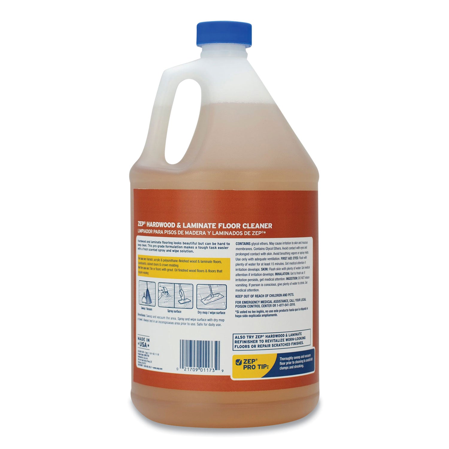 Hardwood and Laminate Cleaner, 1 gal Bottle - 2