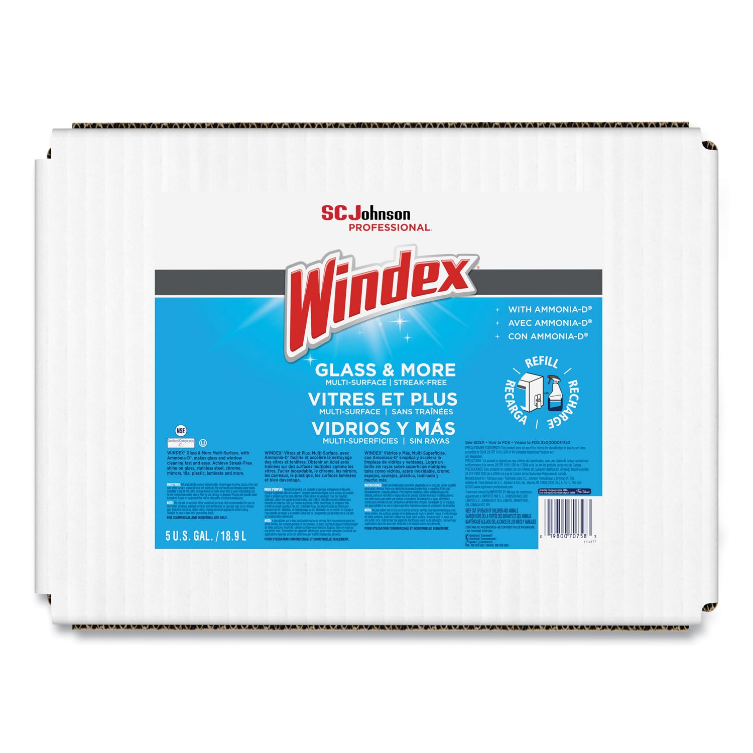 glass-cleaner-with-ammonia-d-5-gal-bag-in-box-dispenser_sjn696502 - 1