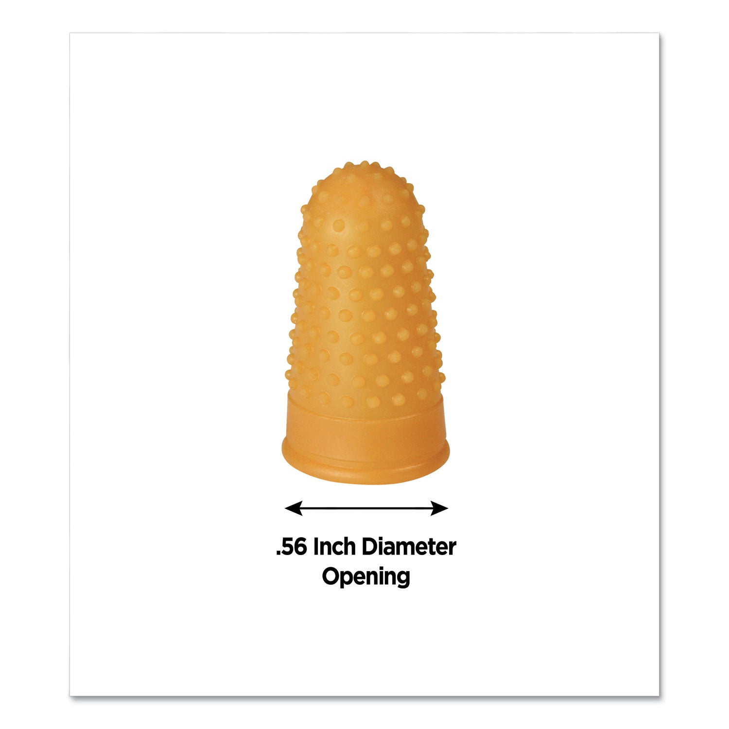 fingertip-pads-size-11-small-amber-12-pack_csc098172 - 1