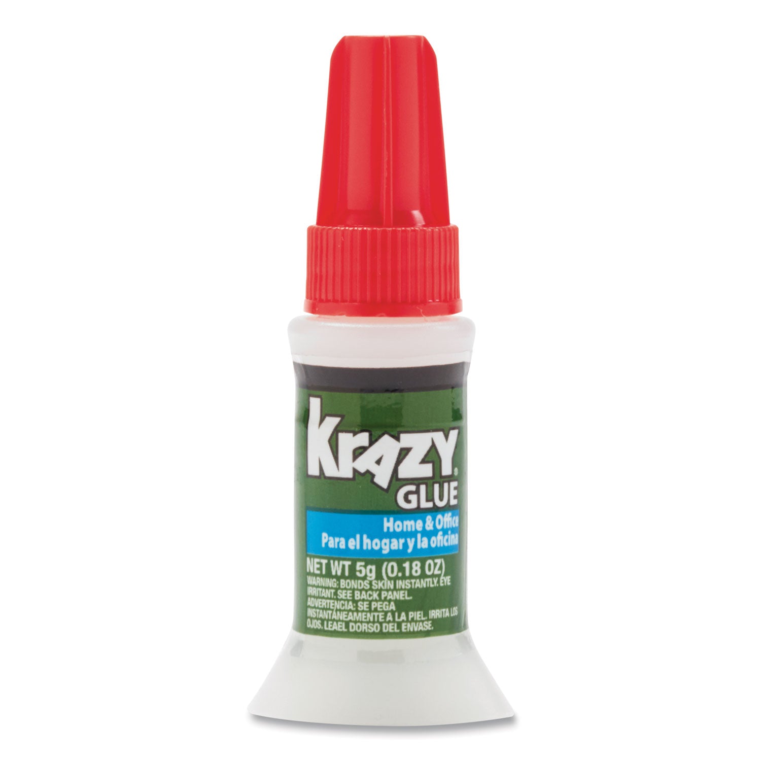 All Purpose Brush-On Krazy Glue, 0.18 oz, Dries Clear -