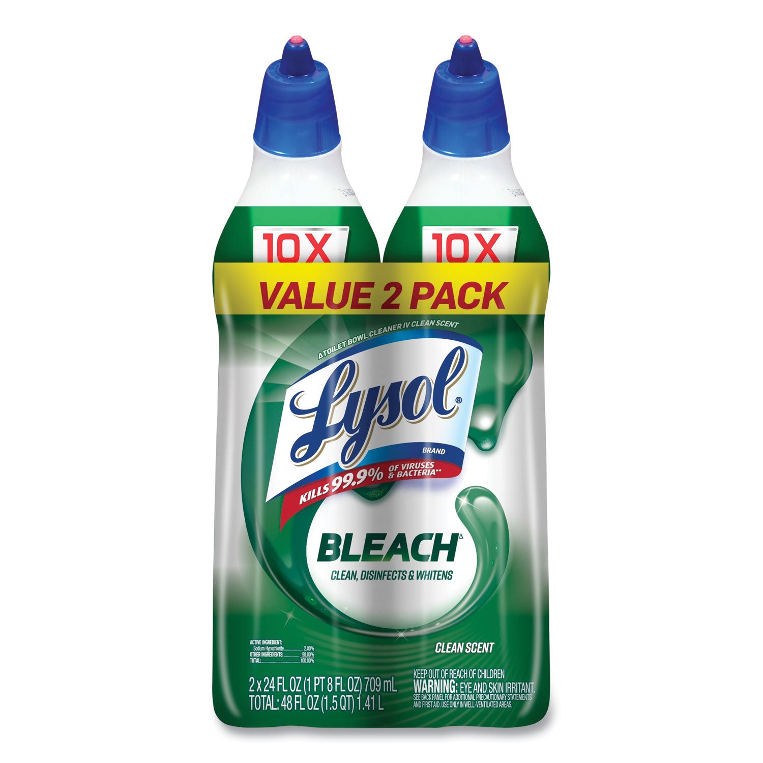 disinfectant-toilet-bowl-cleaner-with-bleach-24-oz-8-carton_rac96085 - 1