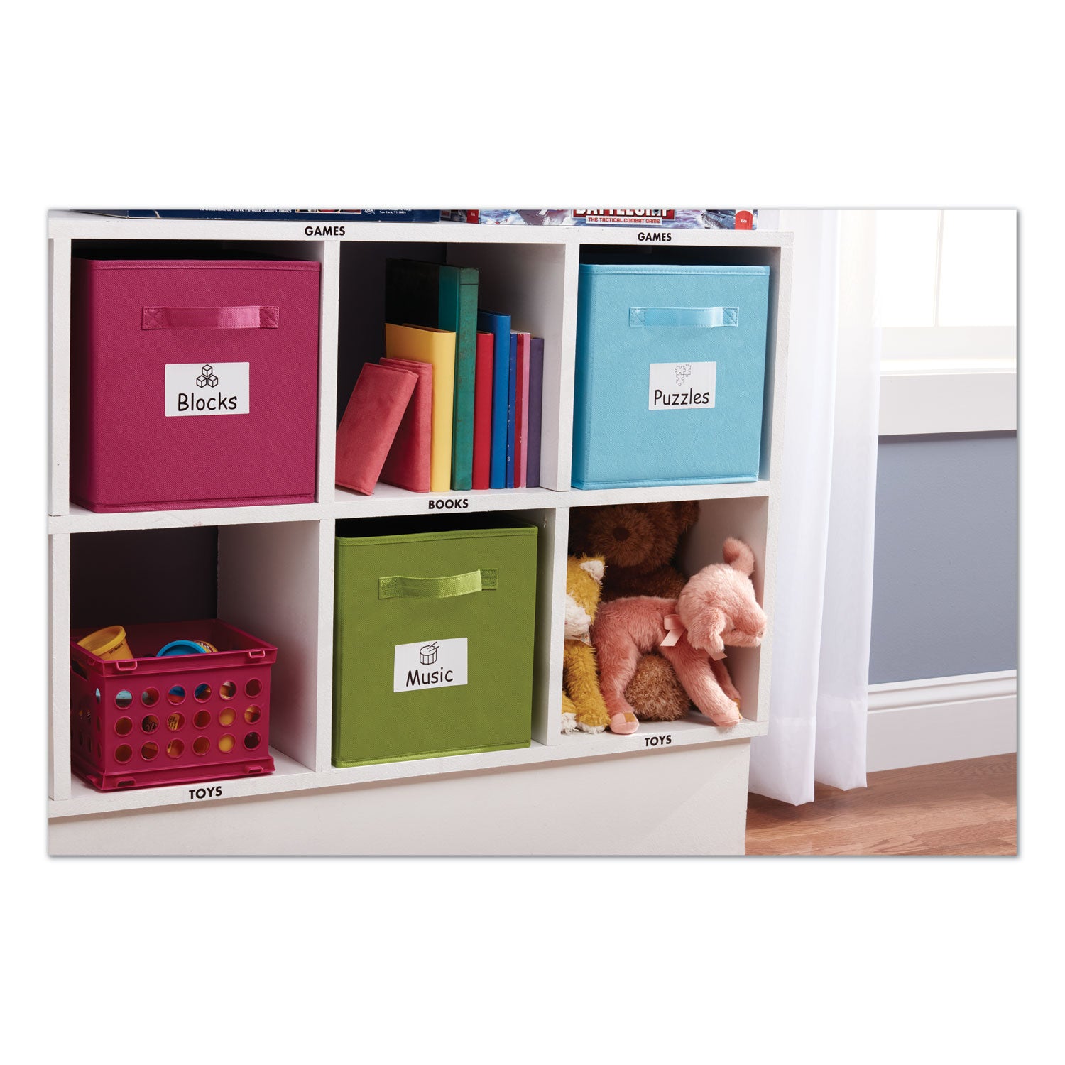 LW Durable Multi-Purpose Labels, 1" x 2.12", 160 Labels/Roll - 2