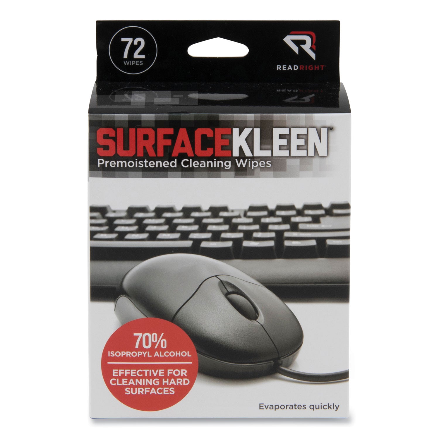 surfacekleen-premoistened-alcohol-cleaning-wipes-5-x-5-individual-foil-packets-unscented-white-72-box_rearr15109 - 1