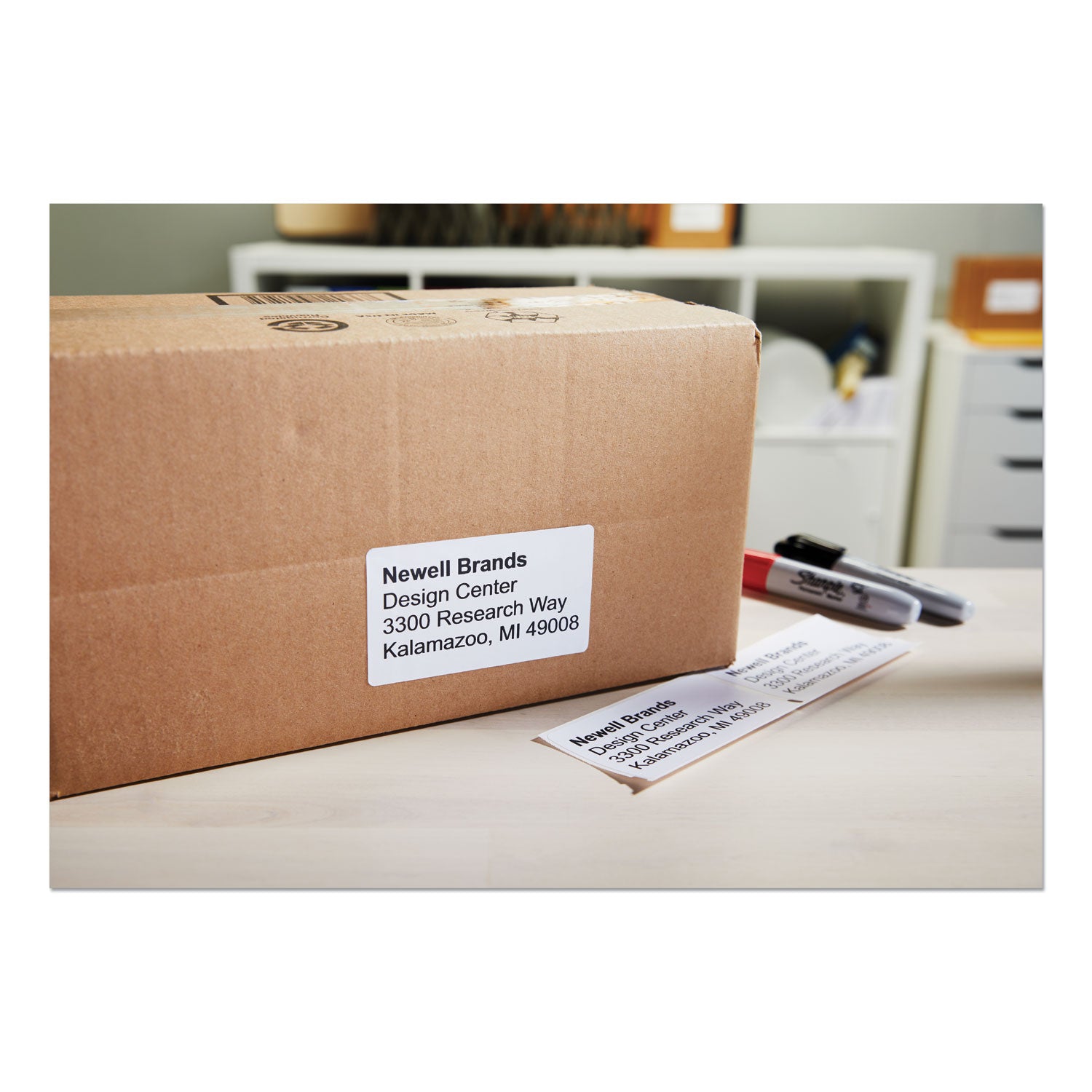 LabelWriter Shipping Labels, 2.31" x 4", White, 300 Labels/Roll -