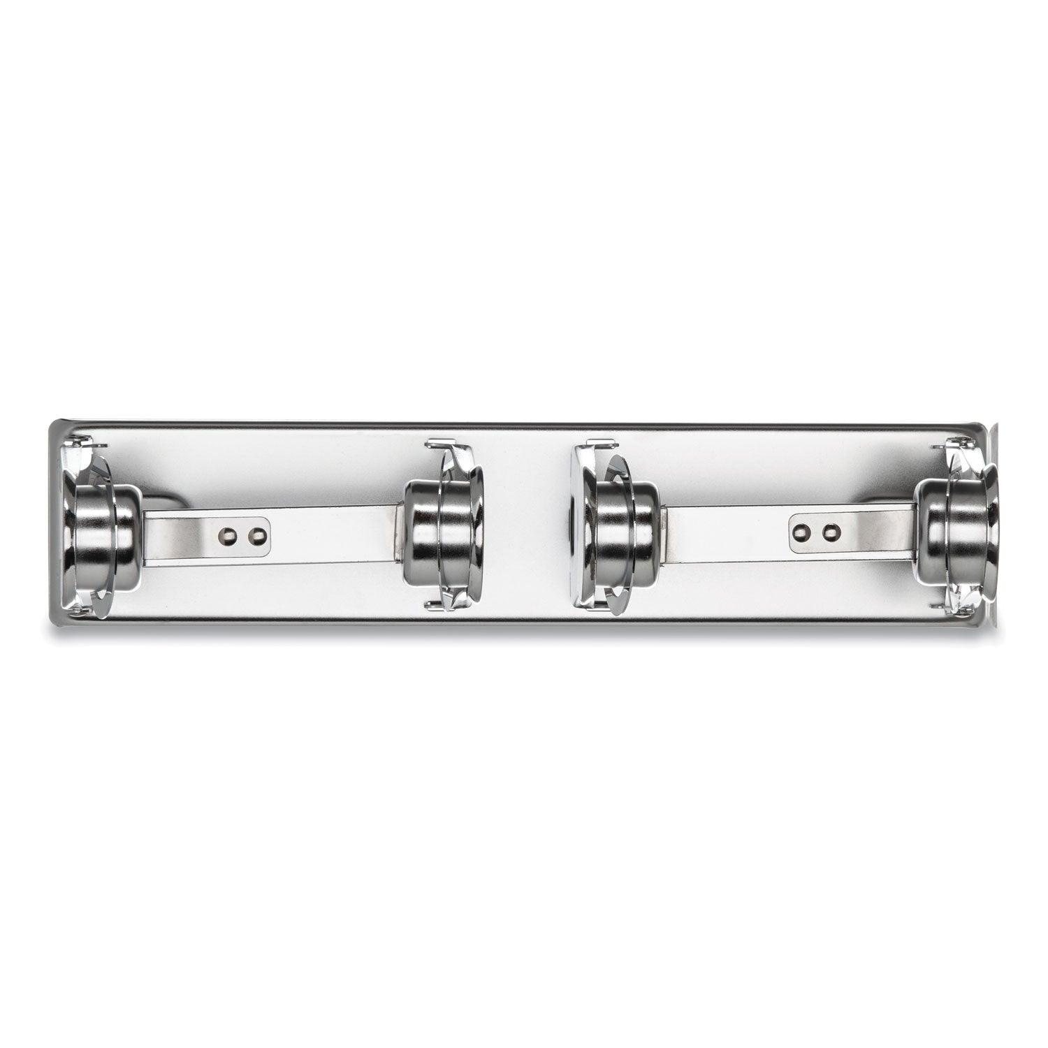 Locking Toilet Tissue Dispenser, 12.38 x 4.5 x 2.75, Chrome -