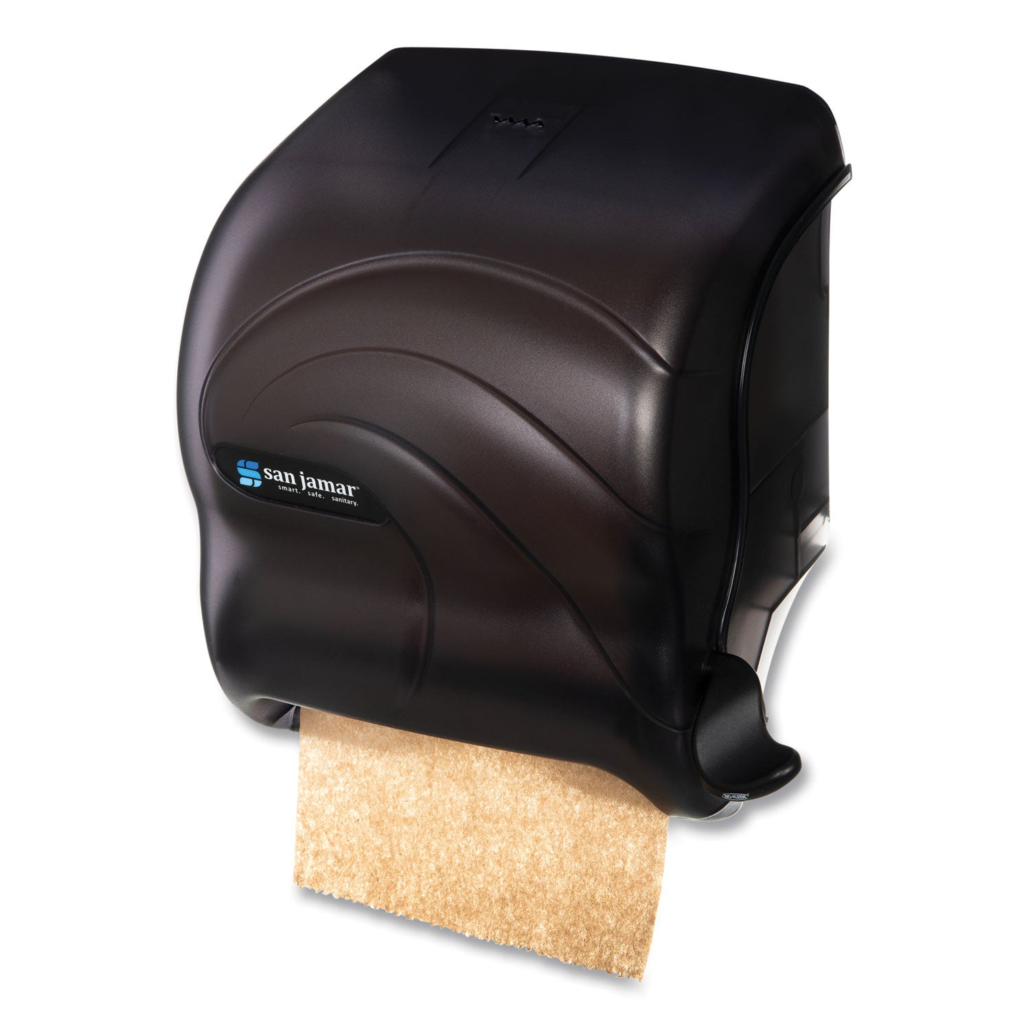 Element Lever Roll Towel Dispenser, Oceans, 12.5 x 8.5 x 12.75, Black Pearl -