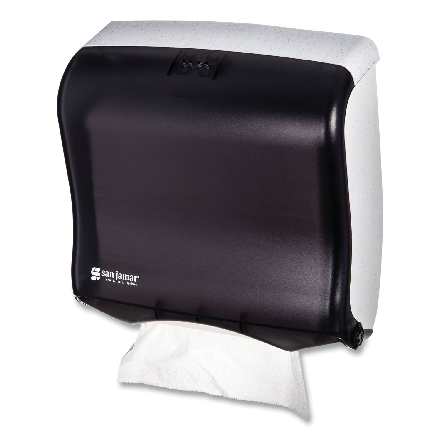 Ultrafold Fusion C-Fold and Multifold Towel Dispenser, 11.5 x 5.5 x 11.5, Black -
