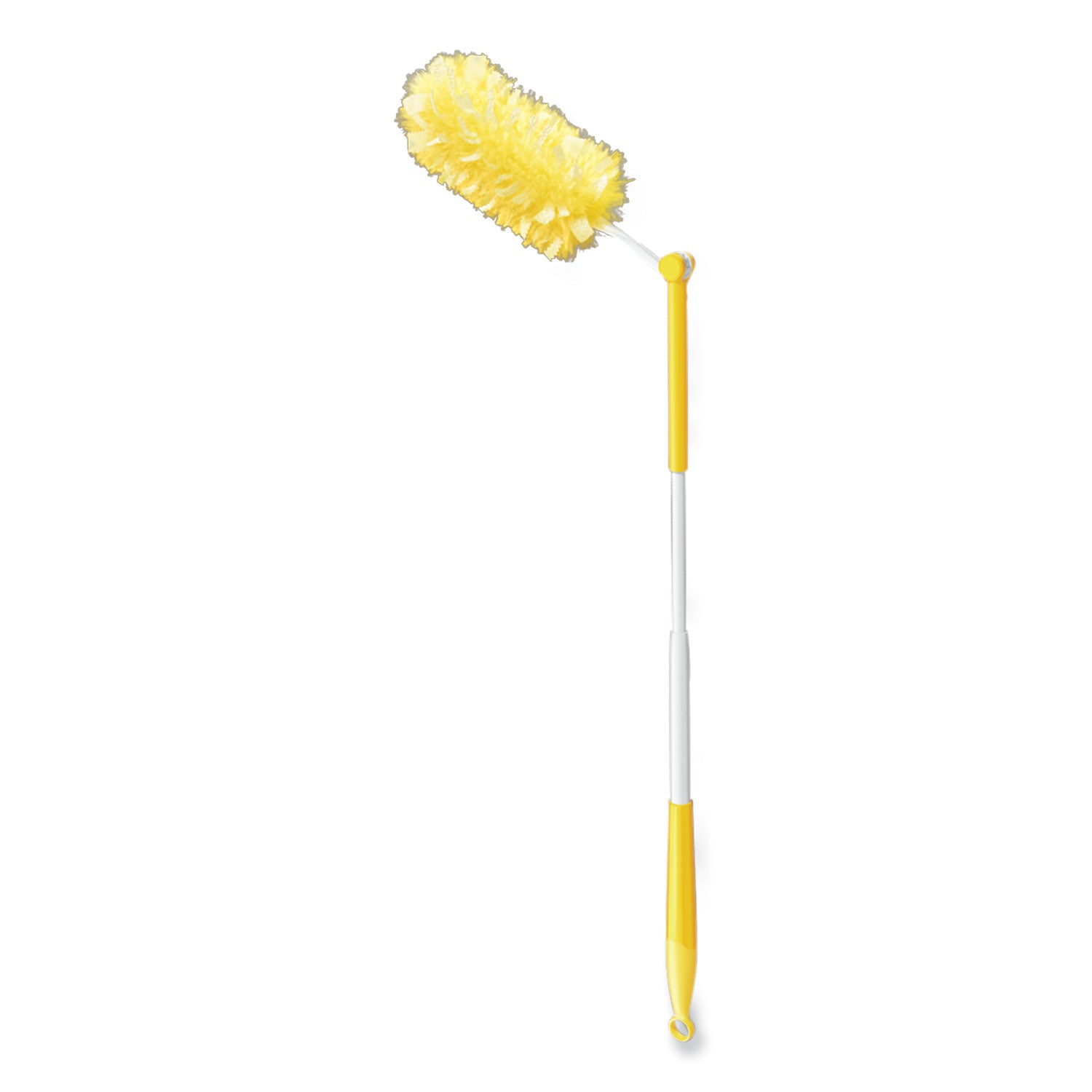 Heavy Duty Dusters with Extendable Handle, Plastic Handle Extends to 3 ft, 1 Handle and 3 Dusters/Kit, 6 Kits/Carton -