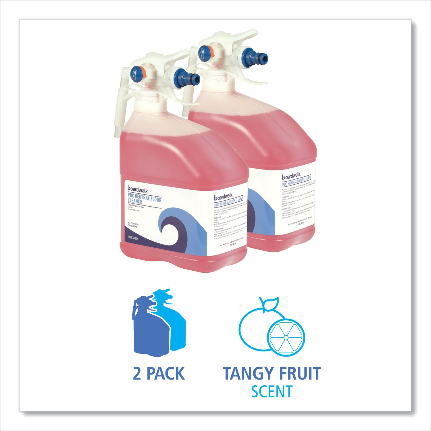 pdc-neutral-floor-cleaner-tangy-fruit-scent-3-liter-bottle-2-carton_bwk4814 - 2