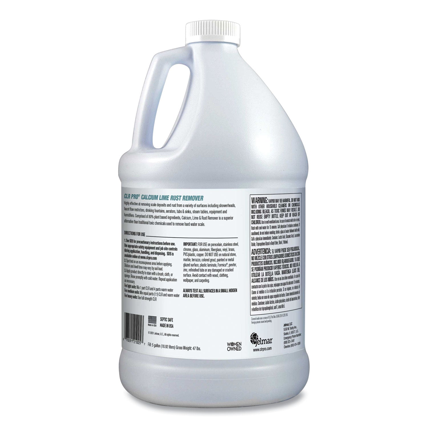 Calcium, Lime and Rust Remover, 1 gal Bottle -