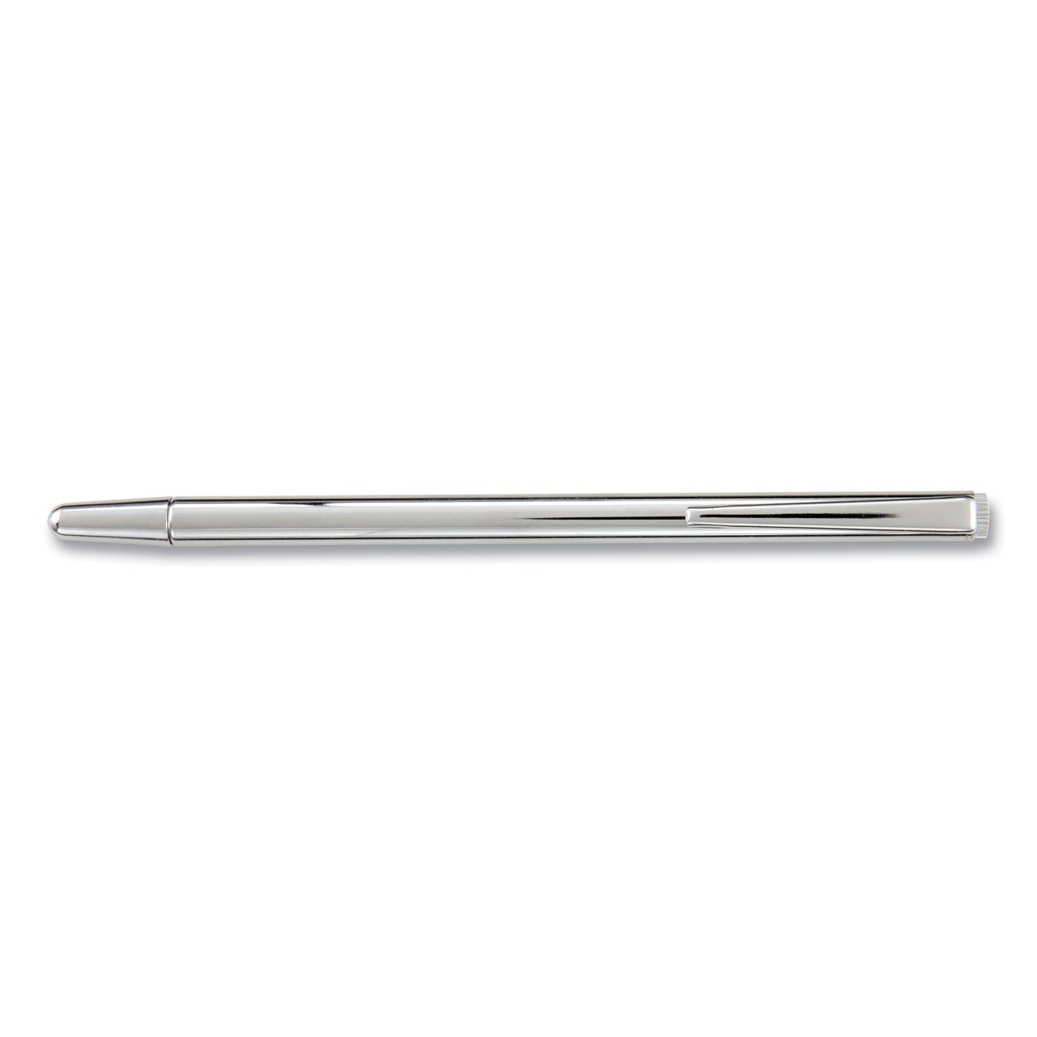 Slimline Pen-Size Pocket Pointer with Clip, Extends to 24.5", Silver -