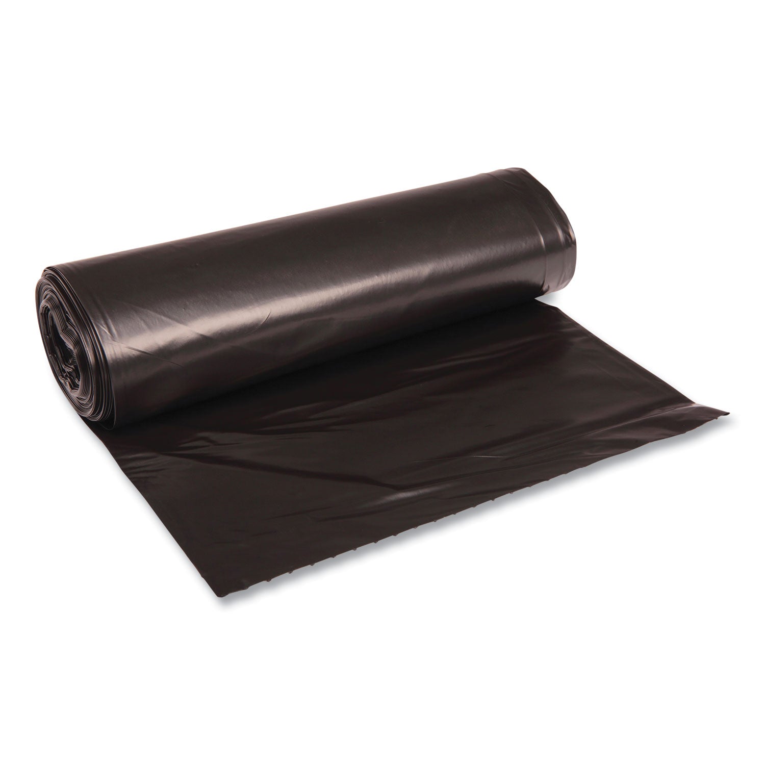 recycled-low-density-polyethylene-can-liners-60-gal-12-mil-38-x-58-black-10-bags-roll-10-rolls-carton_bwk519 - 1