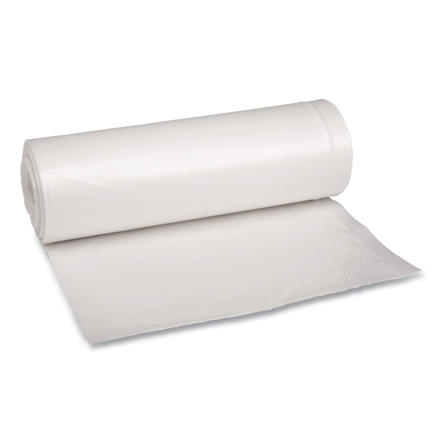 recycled-low-density-polyethylene-can-liners-60-gal-175-mil-38-x-58-clear-10-bags-roll-10-rolls-carton_bwk538 - 1
