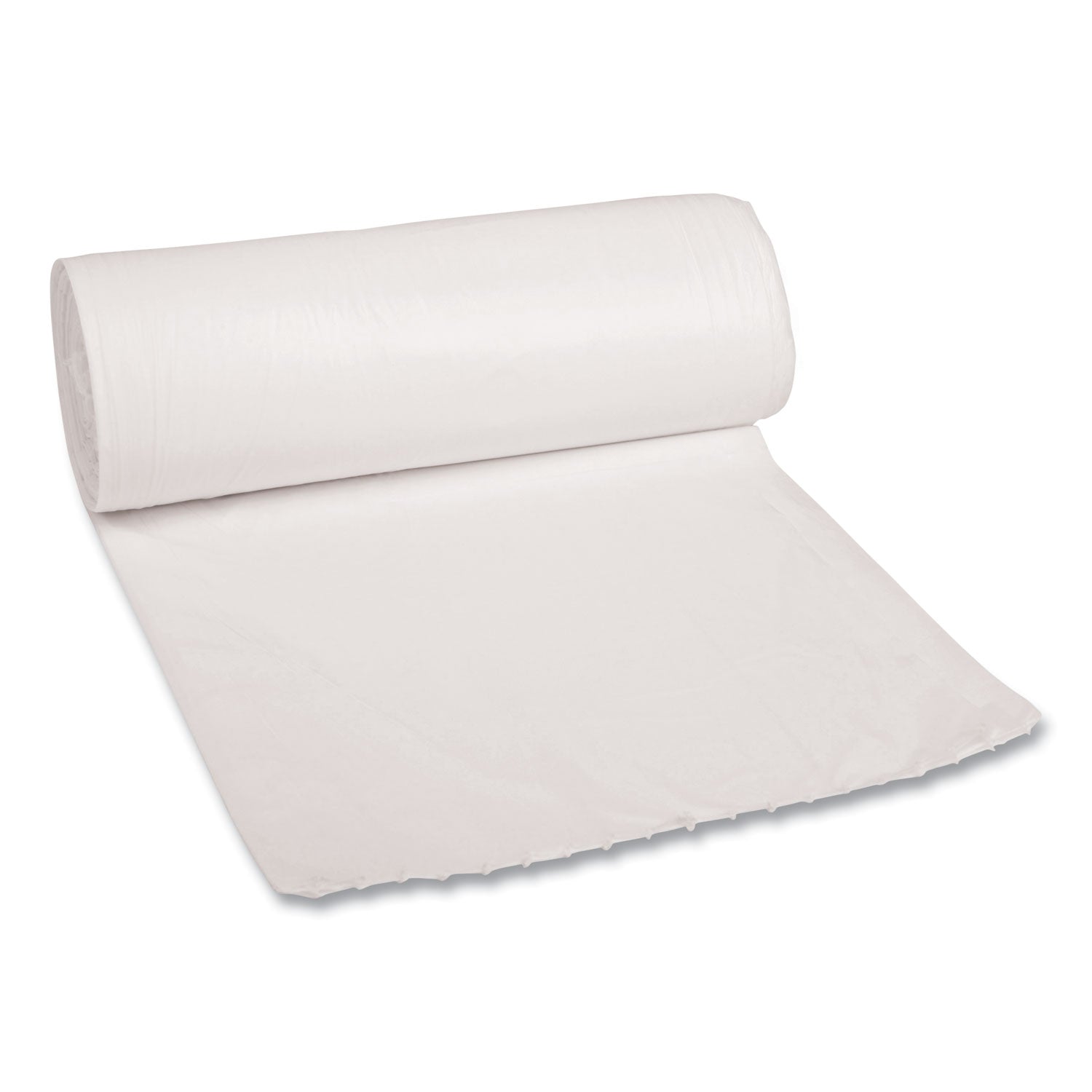 low-density-waste-can-liners-30-gal-06-mil-30-x-36-white-25-bags-roll-8-rolls-carton_bwk3036exh - 1