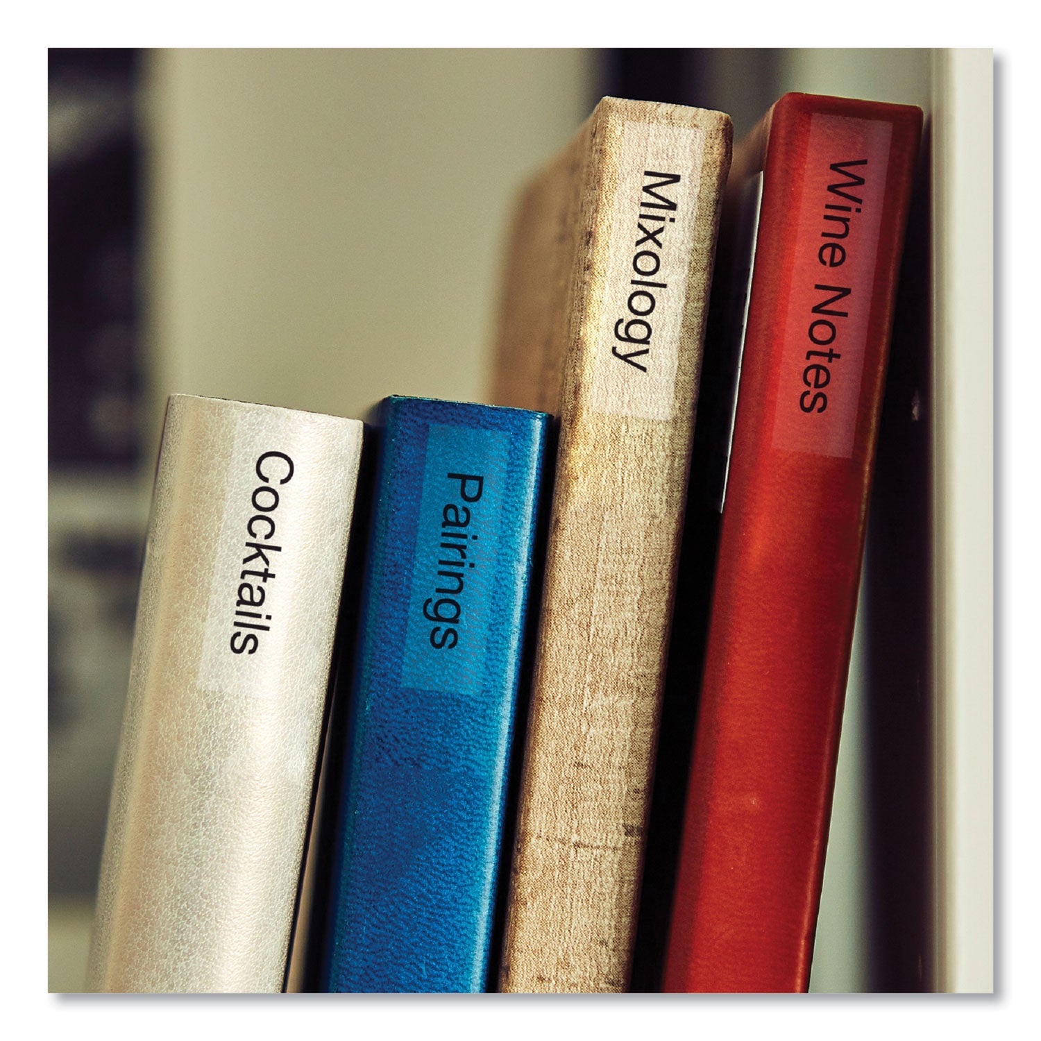 TZe Standard Adhesive Laminated Labeling Tape, 0.47" x 26.2 ft, Black on Clear -